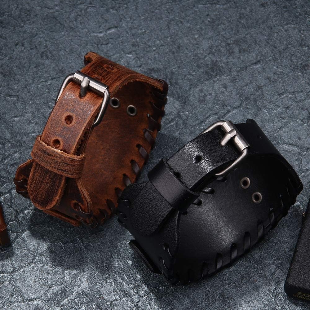 Vintage Nordic Bracelet Compatible with Wolf Fenrir – Gothic Talisman