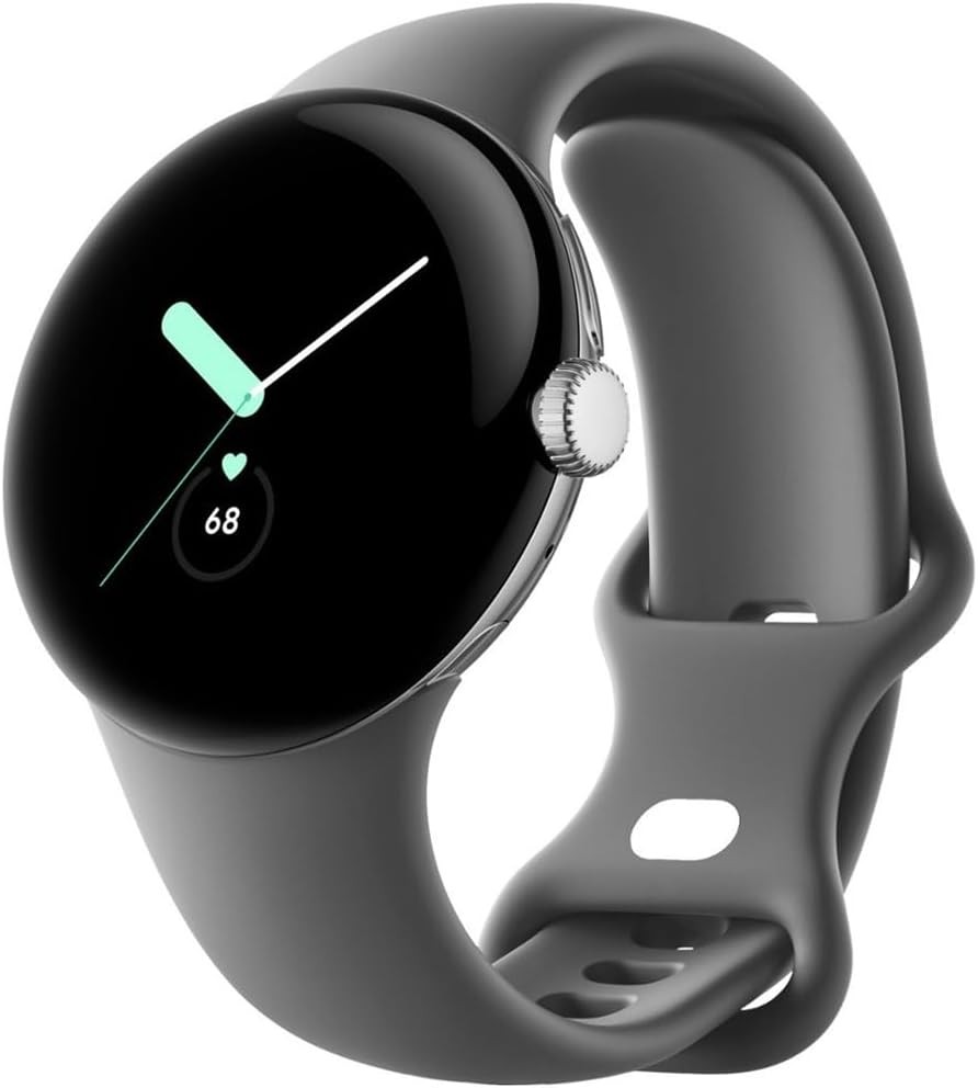 (Wi-Fi + LTE Unlocked) Google Pixel Watch 41mm Silver Aluminum Case – A GRADE