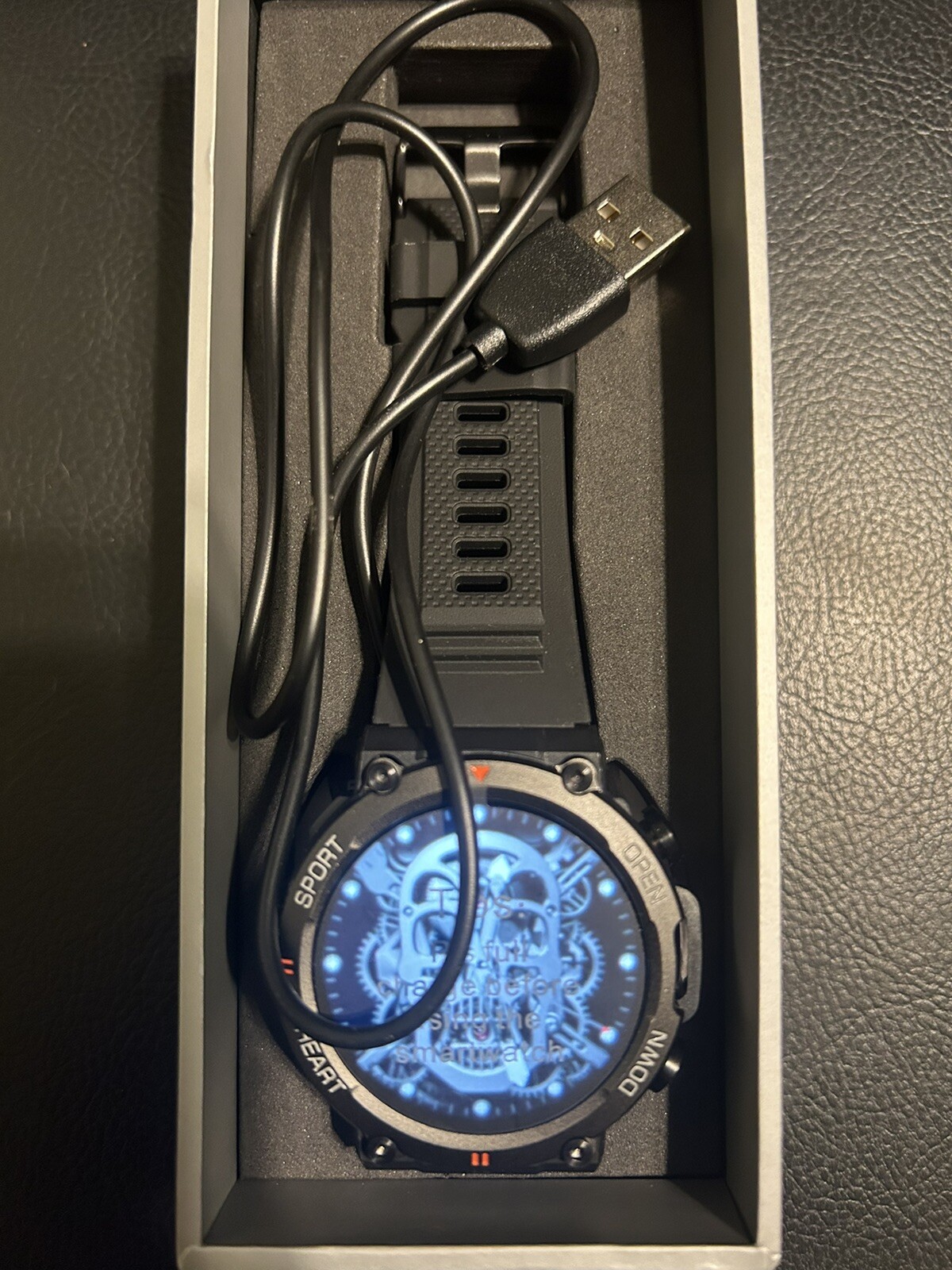 Mens Military Style Smart Watch