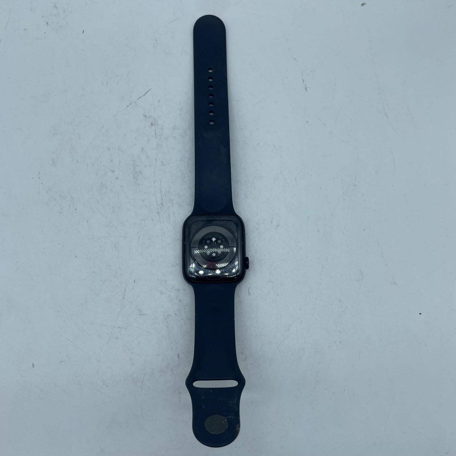 Unlocked Apple Watch Series 8 45MM Black Aluminum Black Sport Band MNVELL/A