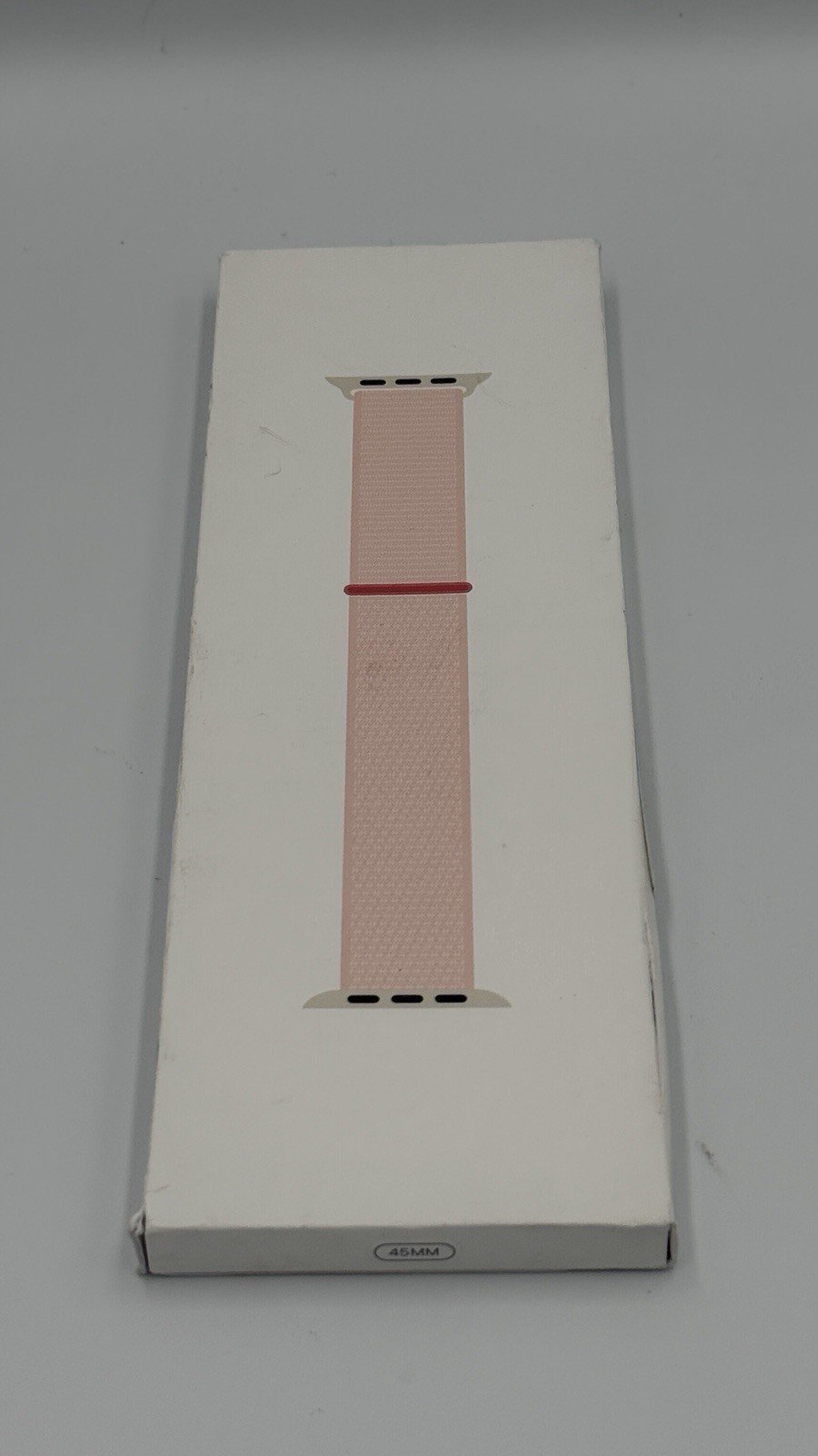 Apple Watch Series 9, 45mm Pink Aluminum Case, Pink Sport Loop Band