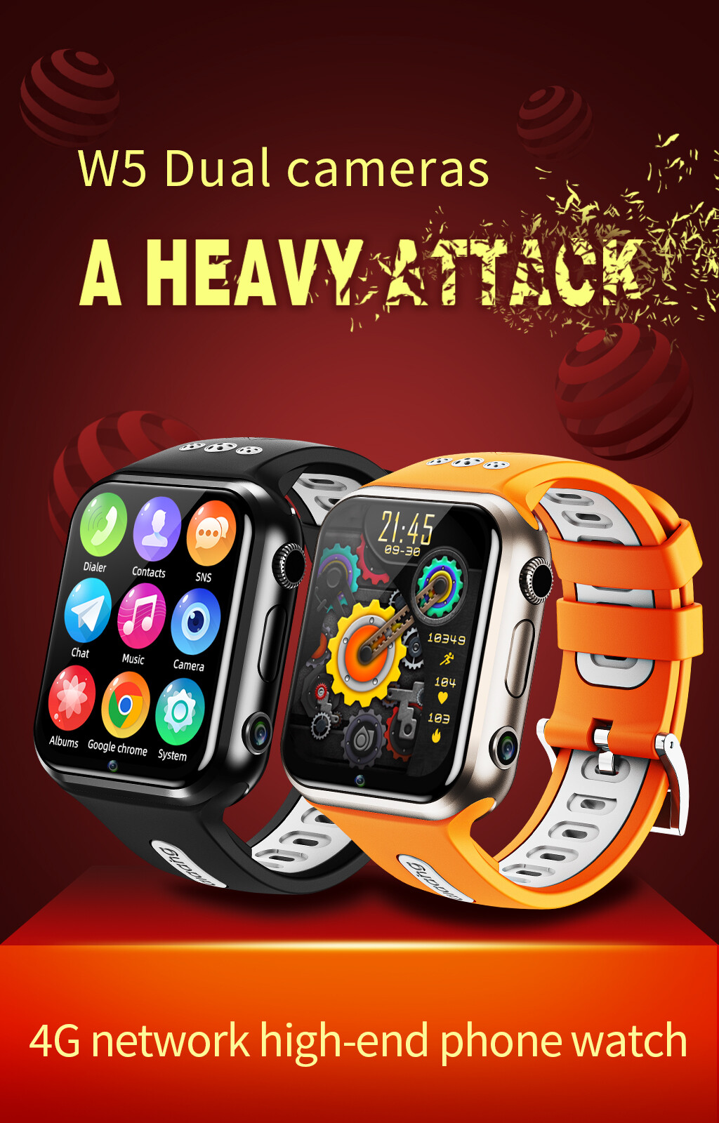4G WiFi Children Smart Watch Kids Bluetooth Watch SOS Call Anti-Lost Tracker