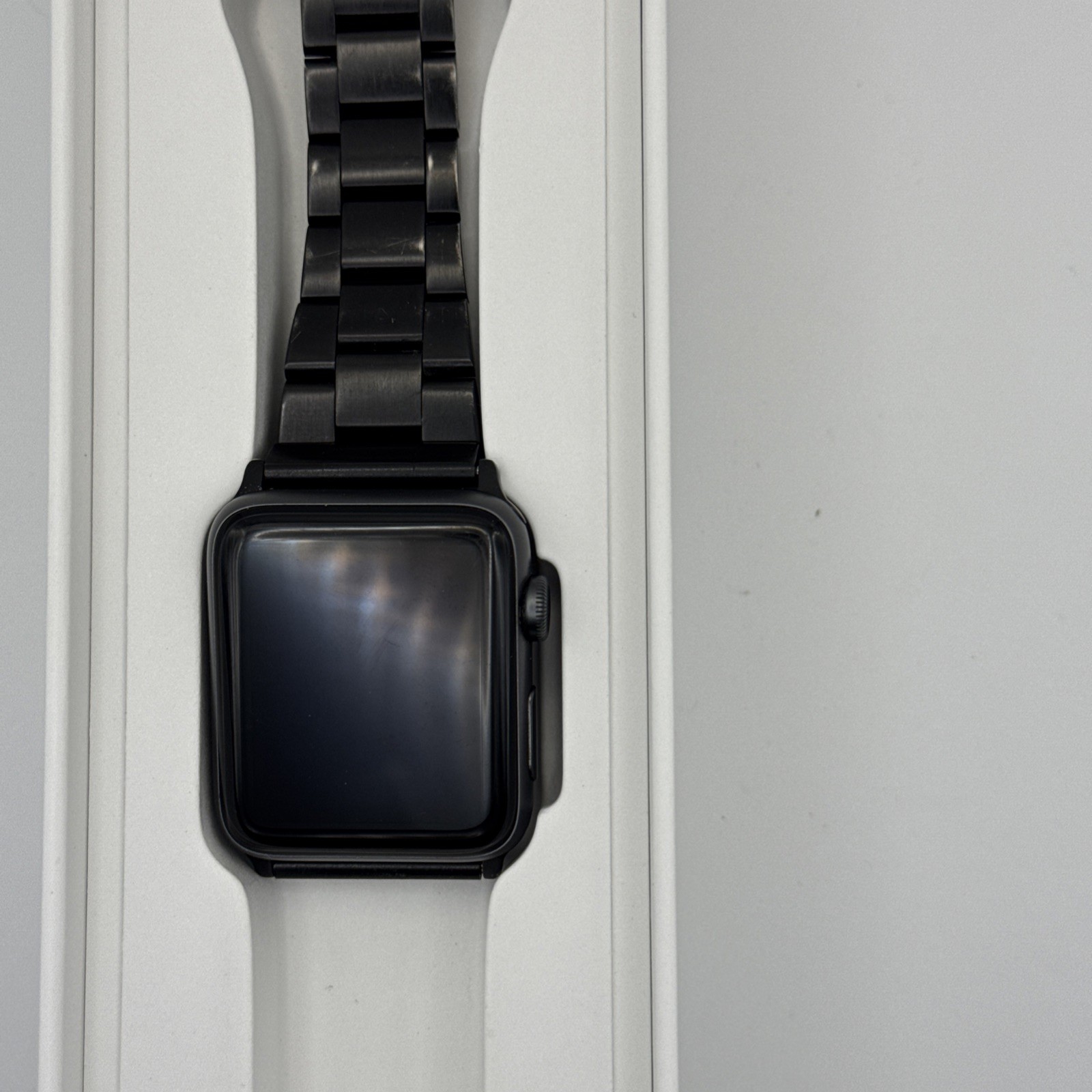2 Apple Watch Series 2 – Space Gray Aluminum Case – Both 42mm Gold Aluminum