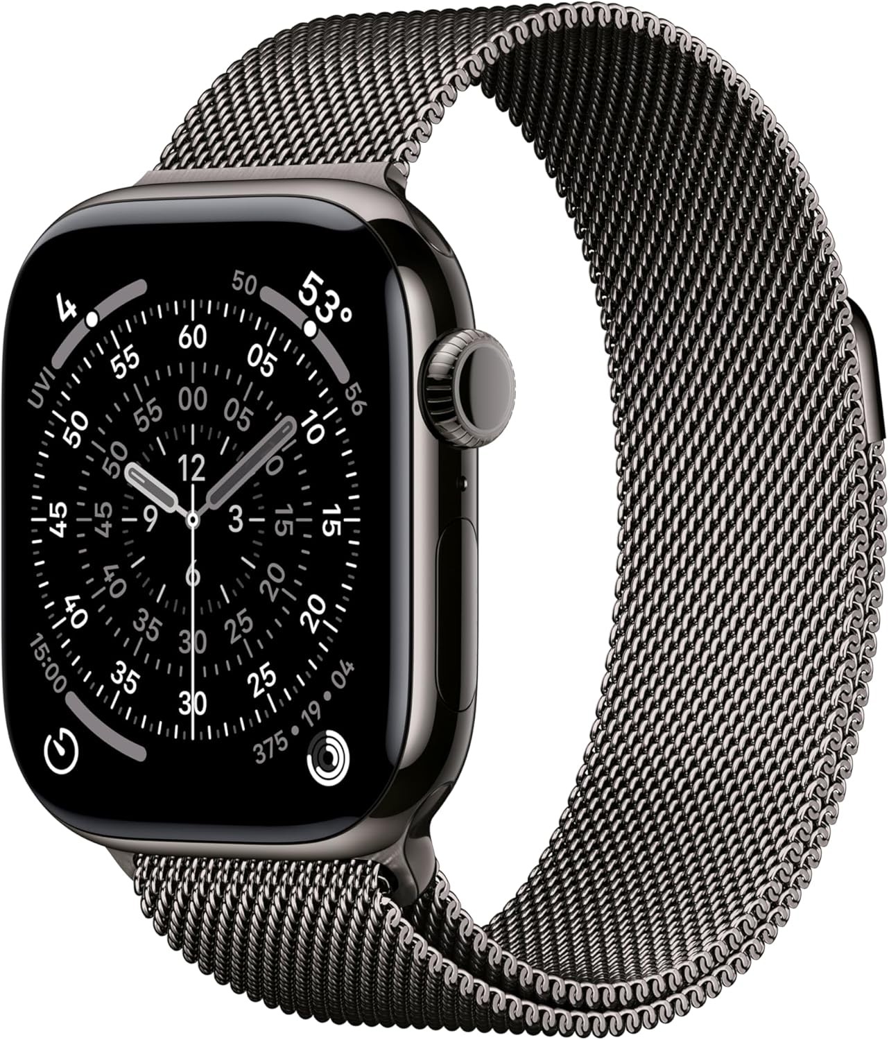 Apple Watch S11 (GPS + LTE) 42MM Slate Titanium Case Slate Milanese Loop