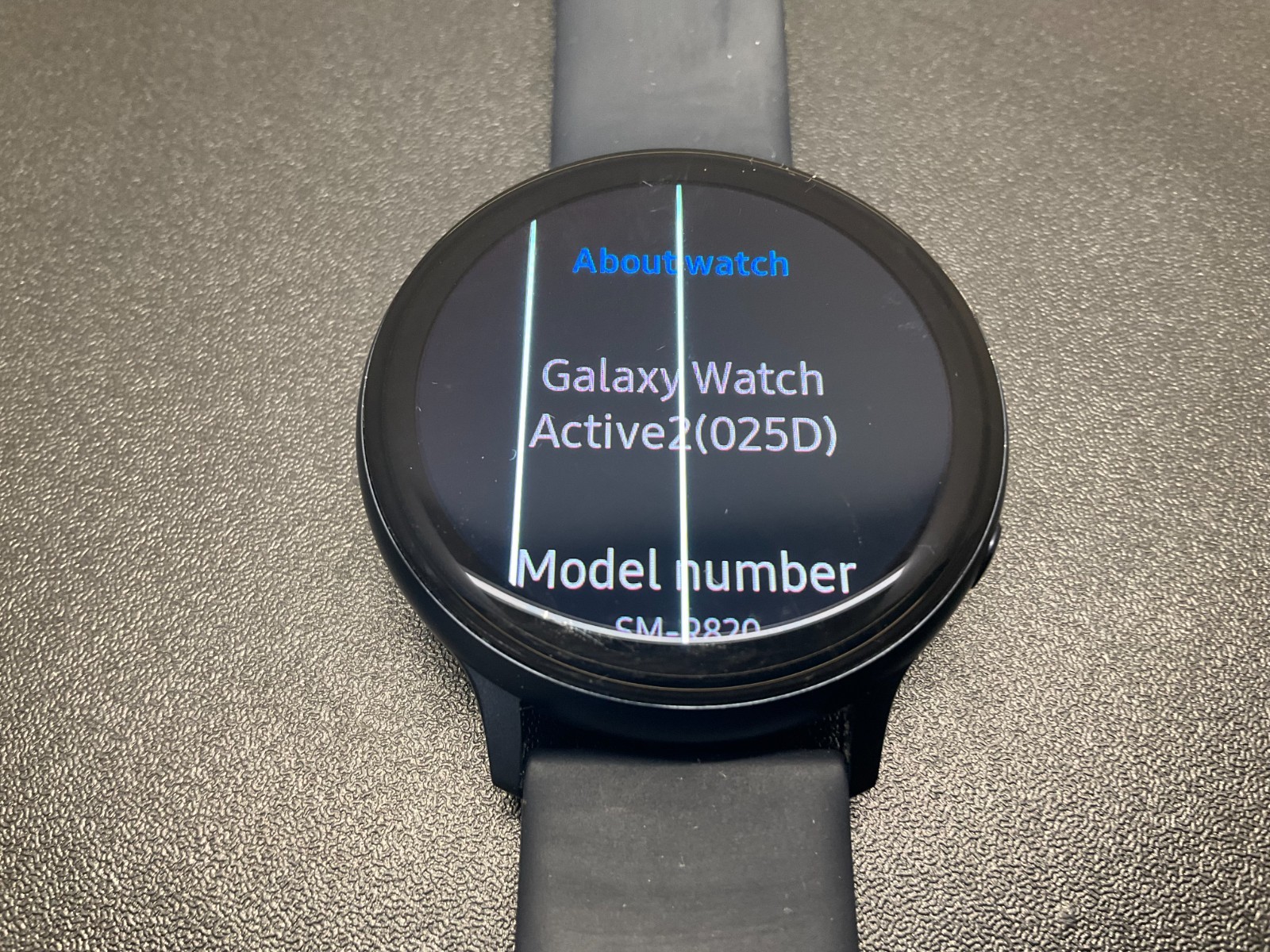 Samsung Galaxy Watch Active 2 40mm Stainless Steel Black –