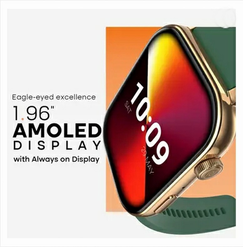 Smartwatch Noise Icon4 1.8” Amoled Display Bluetooth Calling AI Voice Assistant