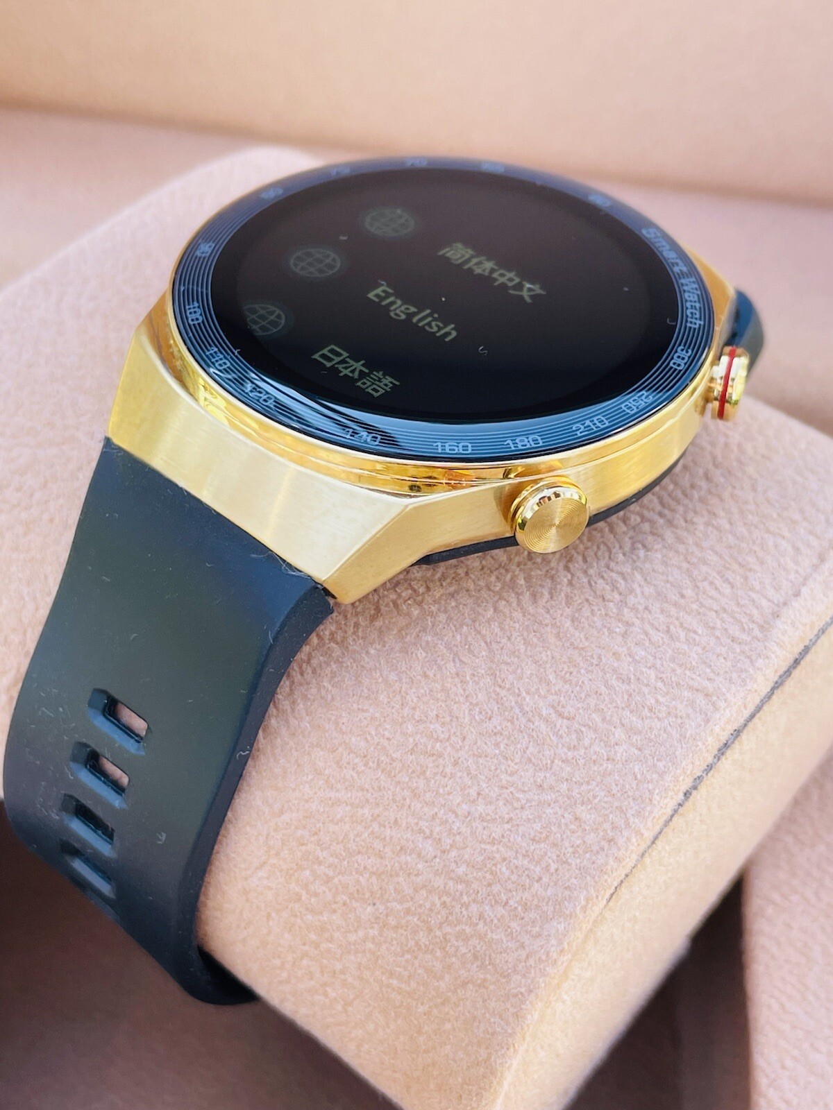 Custom 24k Gold Plated Suinsist Smartwatch 2021 Model