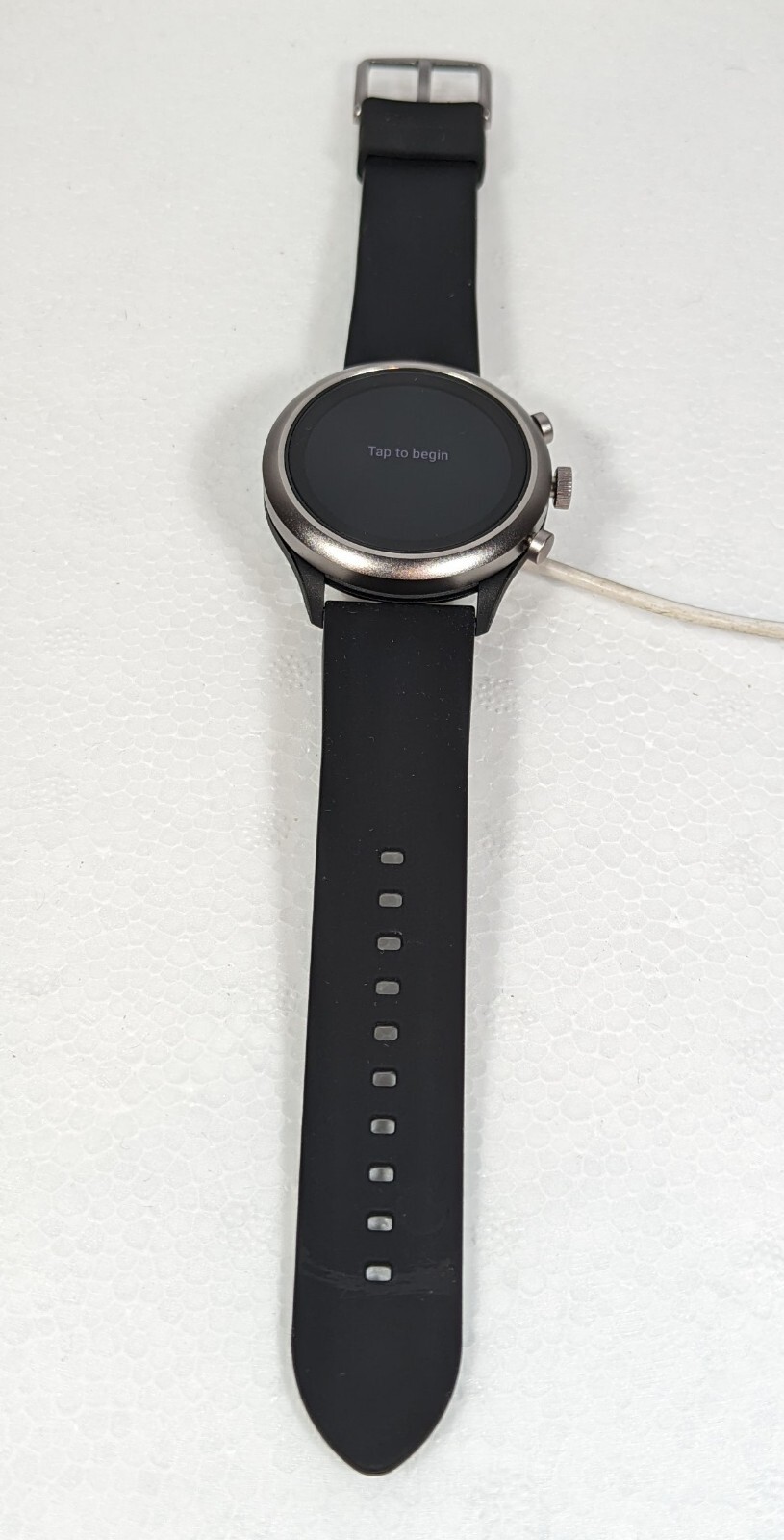 Fossil Sport Smartwatch 43mm Black Silicone