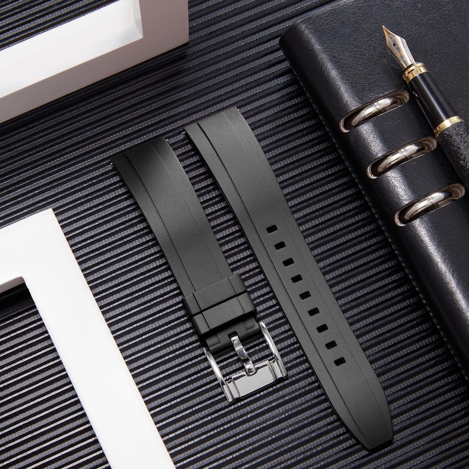Silicone Watch Bands for Smartwatches 18mm 19mm 20mm 21mm 22mm 24mm Waterproof
