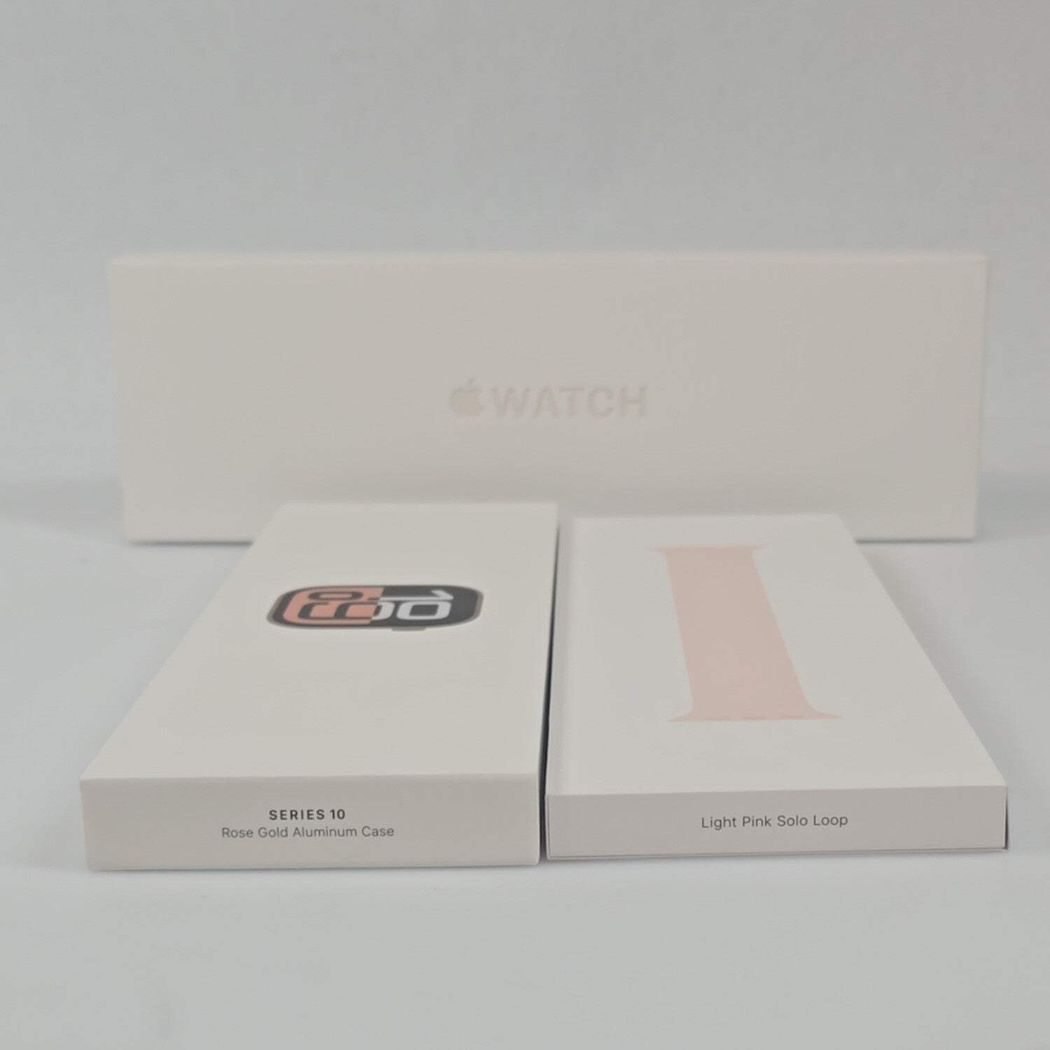 Unlocked Apple Watch Series 10 46MM Rose Gold Aluminum Pink Sport Loop