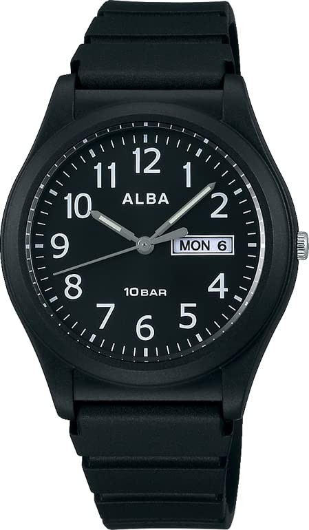 SEIKO Watch ALBA Sports Quartz AQPJ411 Men’s Black NEW