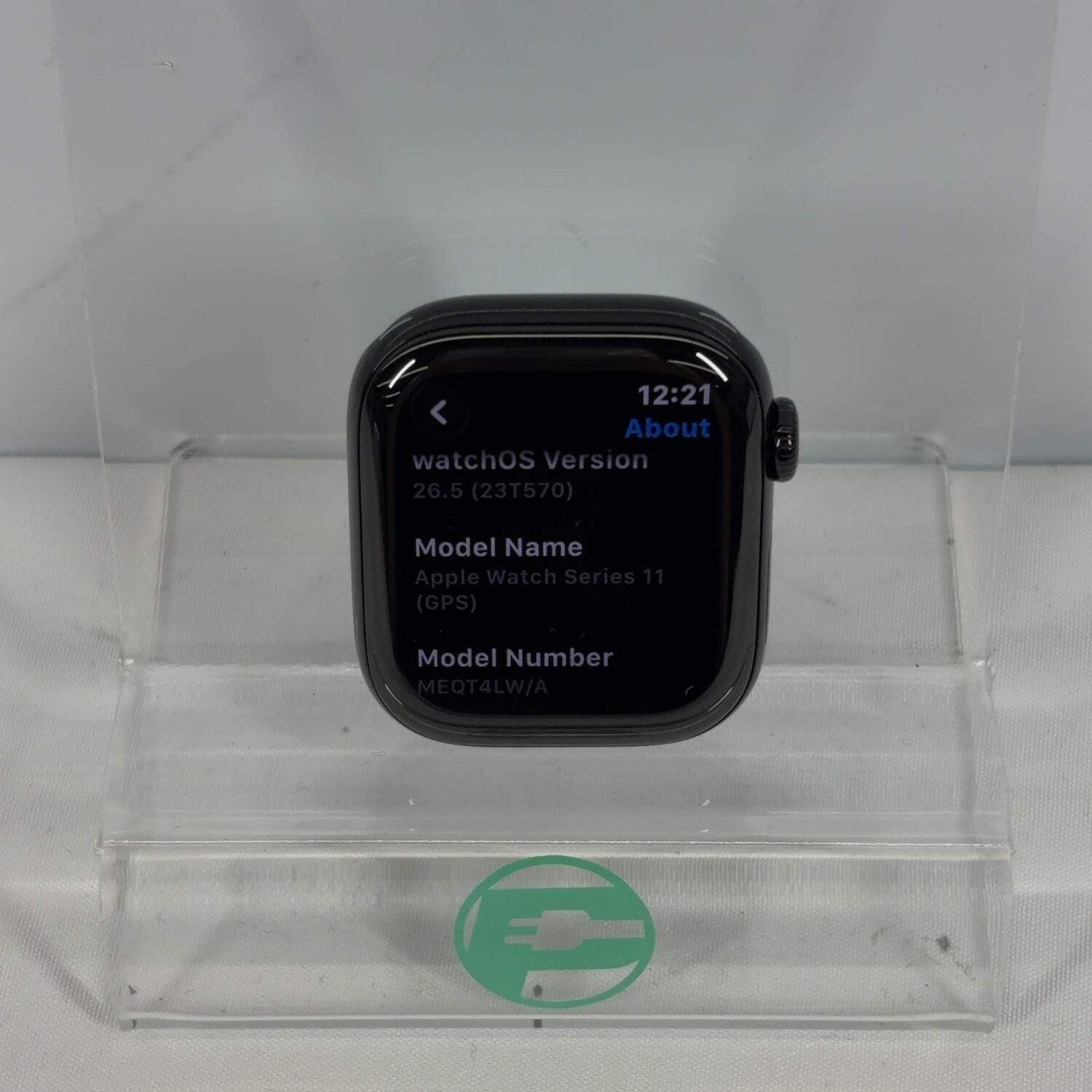 Unlocked Apple Watch Series 11 42MM Space Gray Aluminum MEQT4LW/A