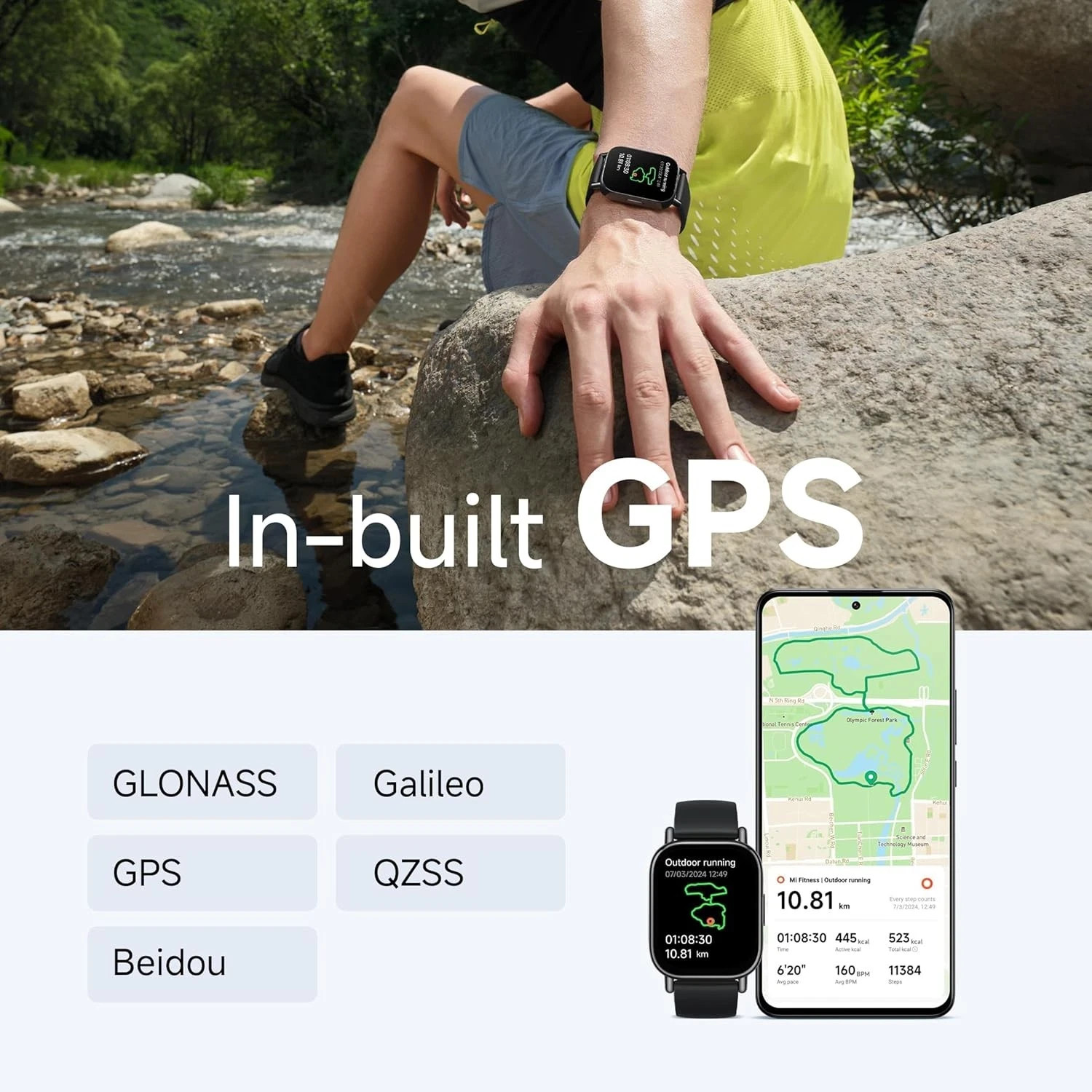 Redmi Watch 5 Lite, 1.96″ Amoled, Advanced in-Built GPS, 5 ATM, 18 Day Battery