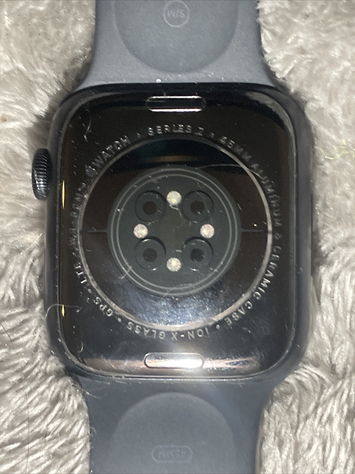 Great Condition Apple Watch Series 7 45mm Graphite Black Cellular And GPS