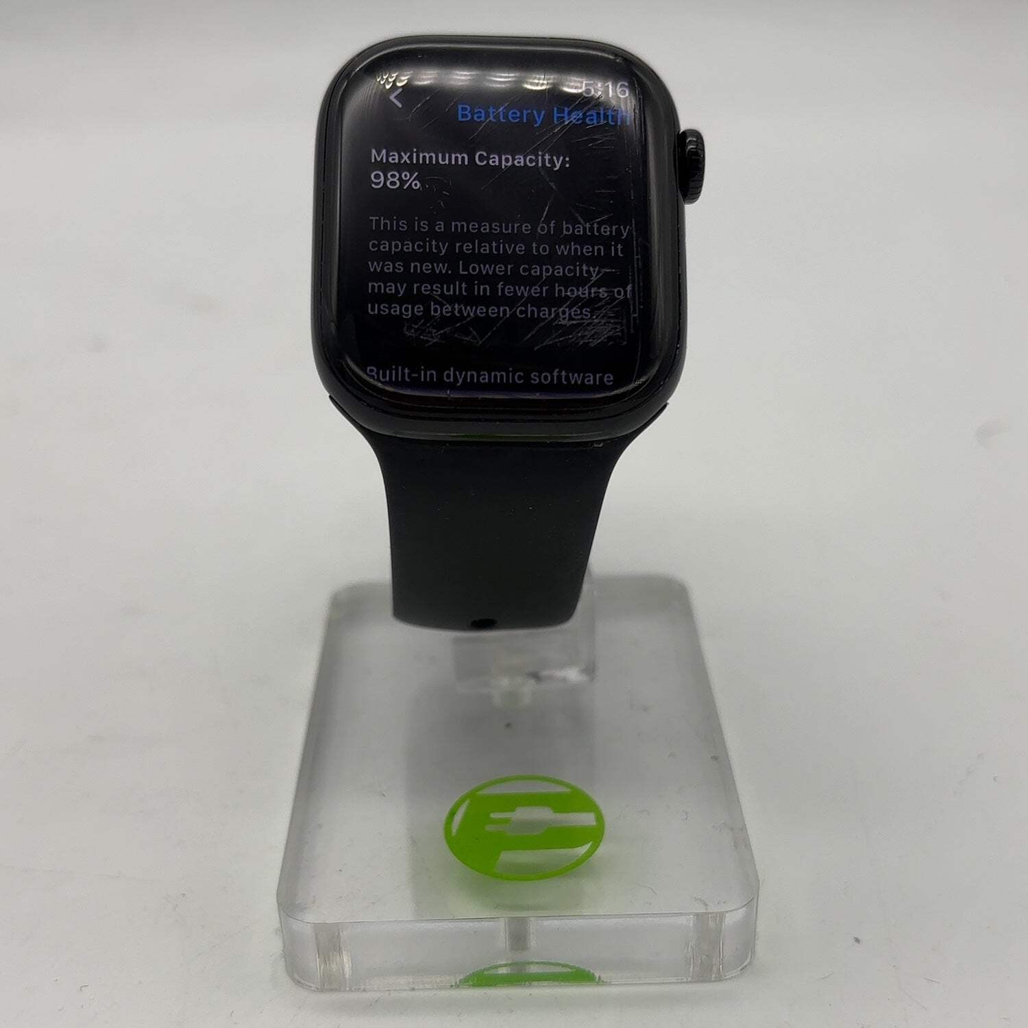 GPS Only Apple Watch Series 10 42MM Jet Black Aluminum Black Sport Band