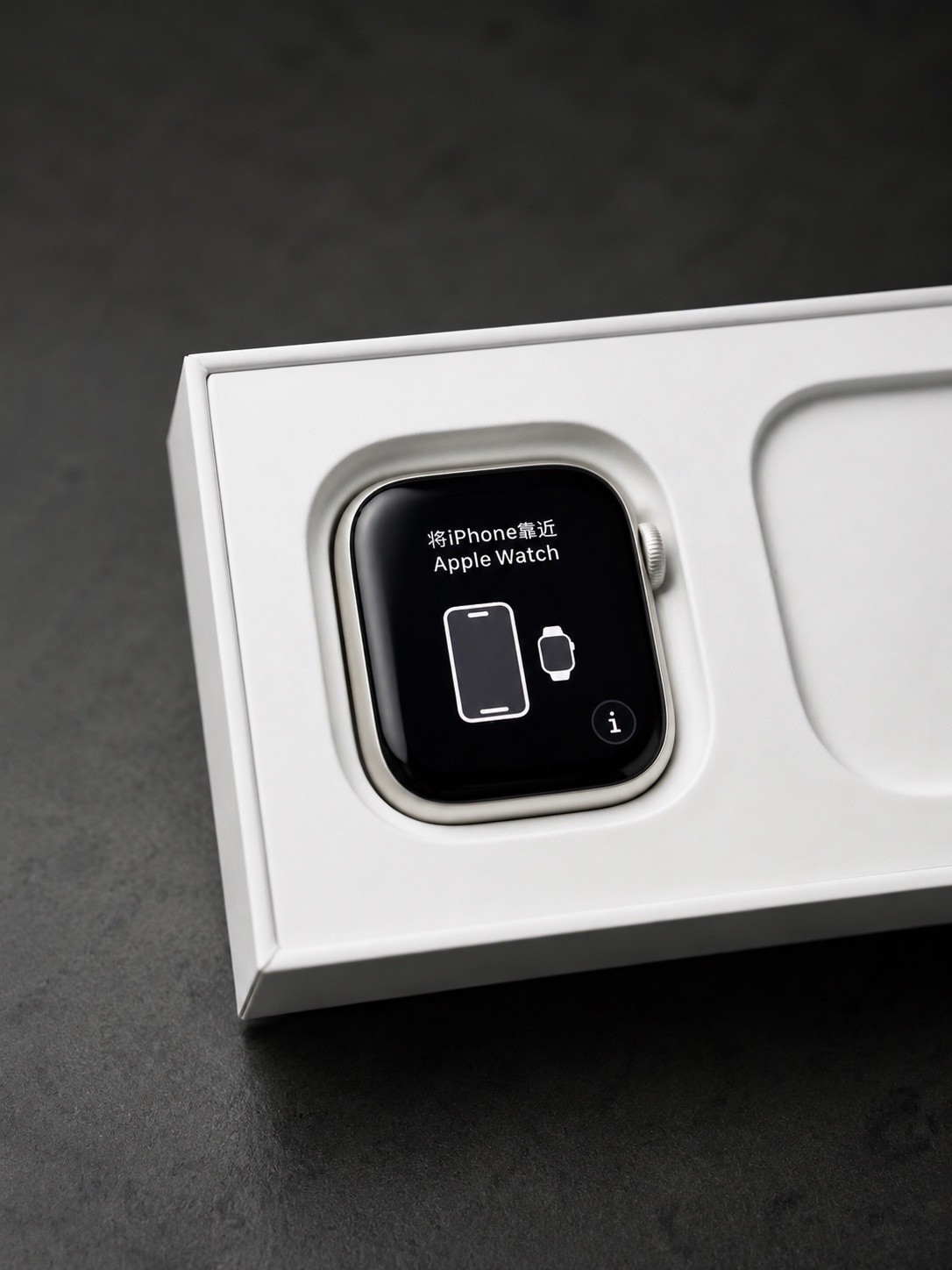 Apple Watch Series 7 41mm Aluminum Case with Sport Band – Starlight, Regular…