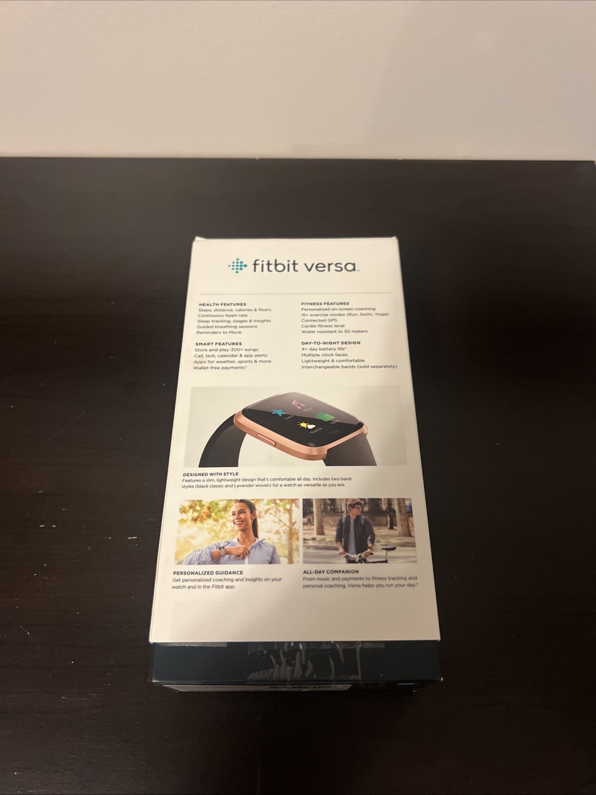 Fitbit Versa S.E Fitness Smartwatch Rose Gold New In Box
