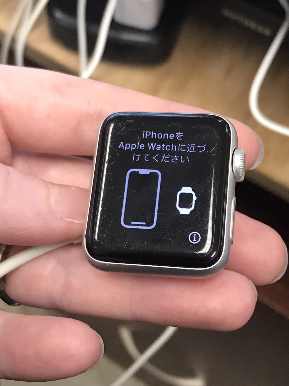 Apple Watch Series 3 GPS 38mm Aluminum Case Silver WATCH ONLY No Wristband