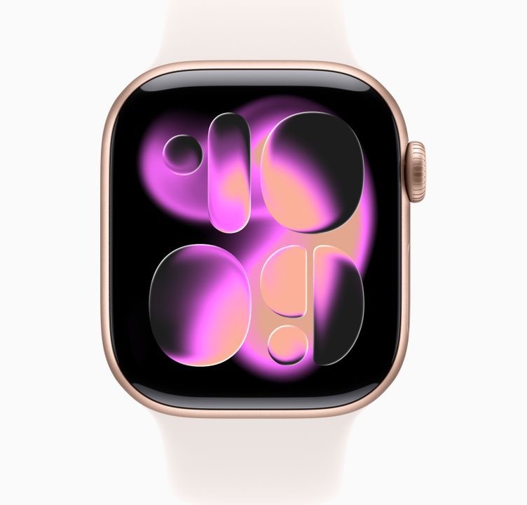 Apple Watch Series 11 42mm GPS Rose Gold NEW Light Blush Sport Band MEU04LW/A