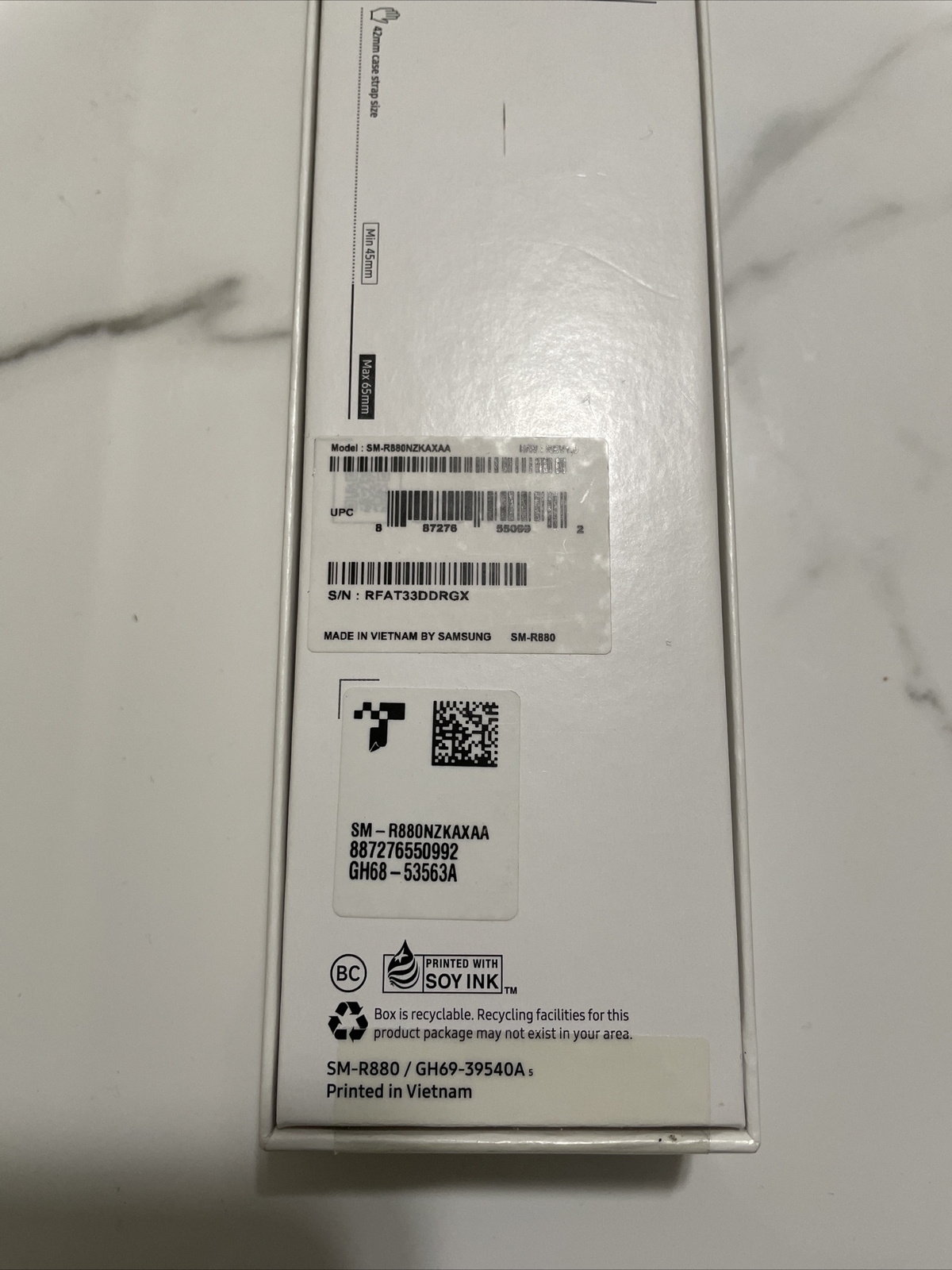 Sealed Samsung Galaxy Watch 4 Classic Stainless Steel WiFi Bluetooth 42mm Black