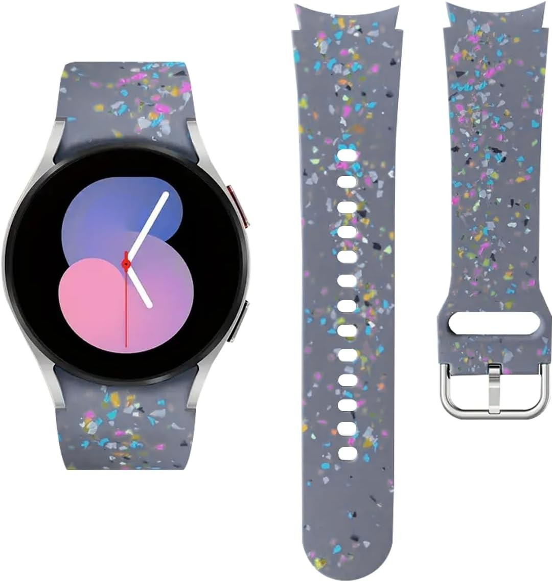 20mm Quick Release Sport Strap Compatible with Samsung Galaxy Watch 6 5 4 44mm