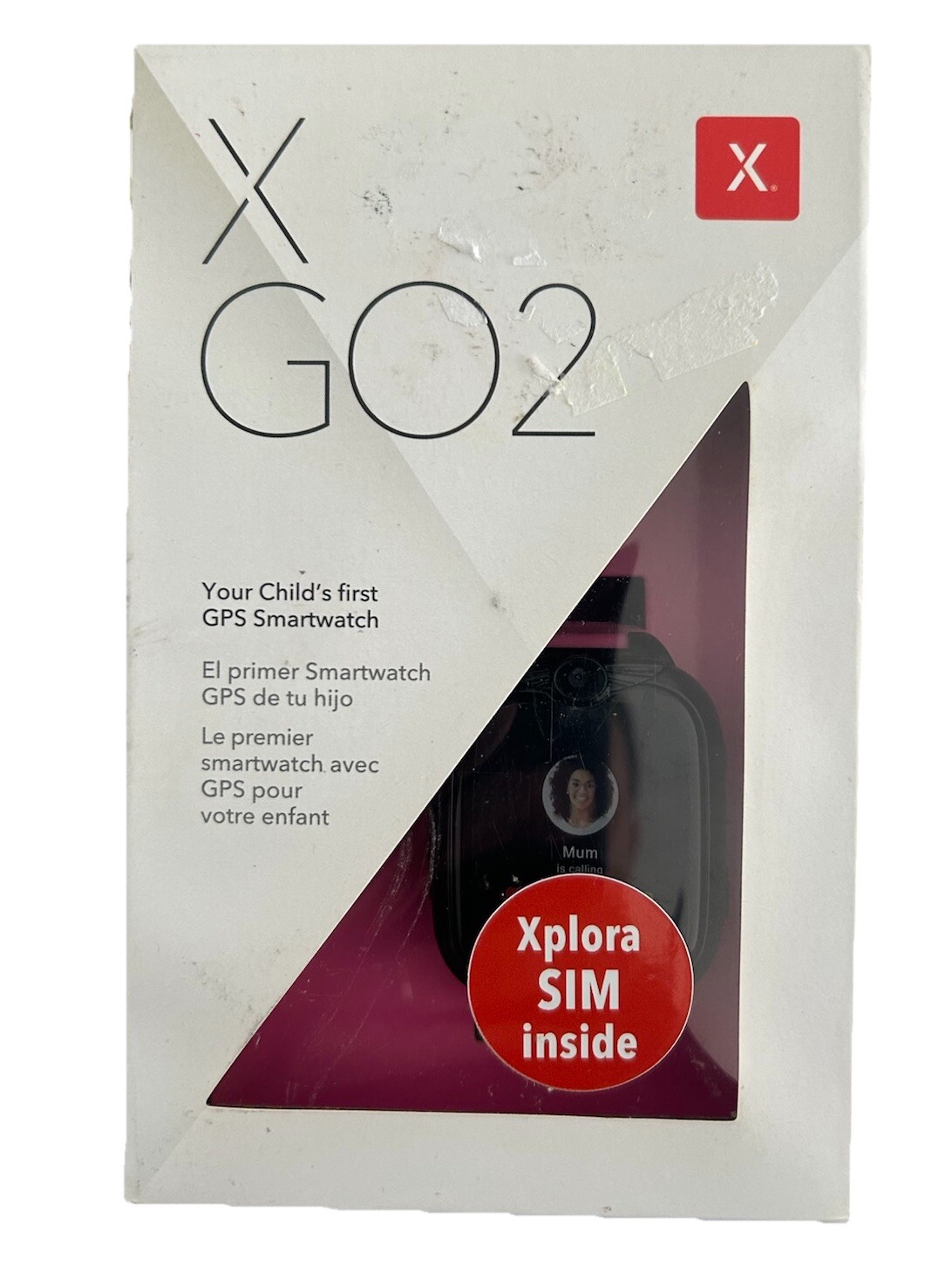 Xplora XGO 2 Smartwatch for Kids GPS 4G Water Resistant – Pink Band