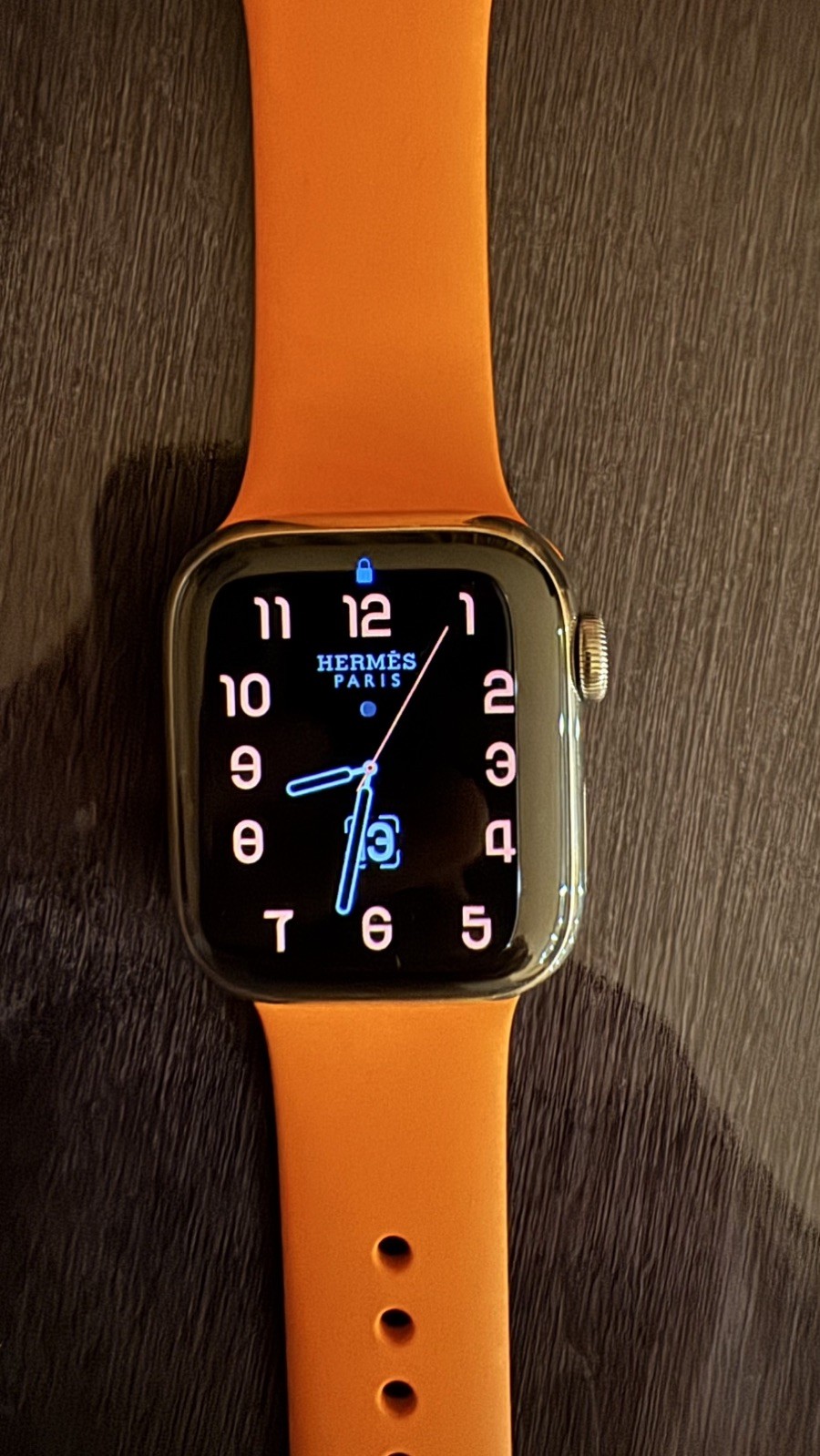 Hermes Apple Watch Series 7 GPS + Cell 41mm w/ Sport Band Only