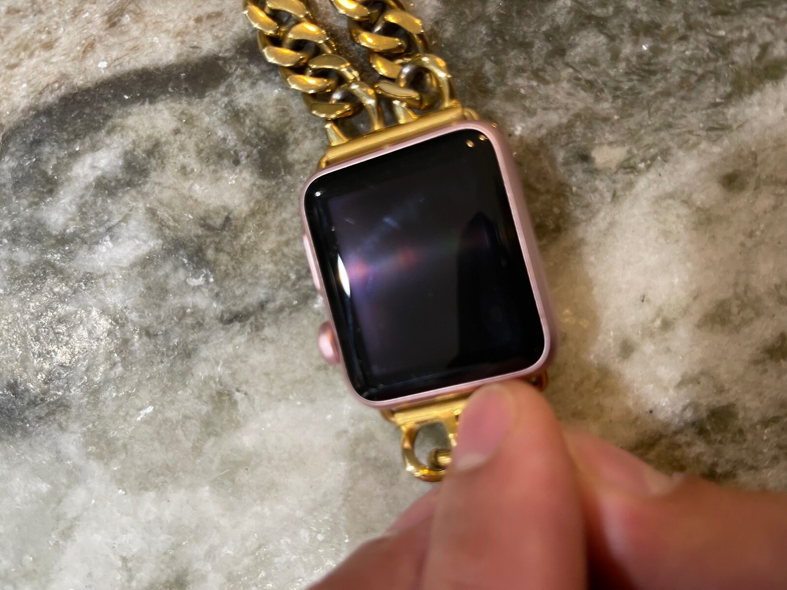 Apple Watch Series 1 38mm Rose Gold – A1553 MLCH2LL/A – FOR PARTS