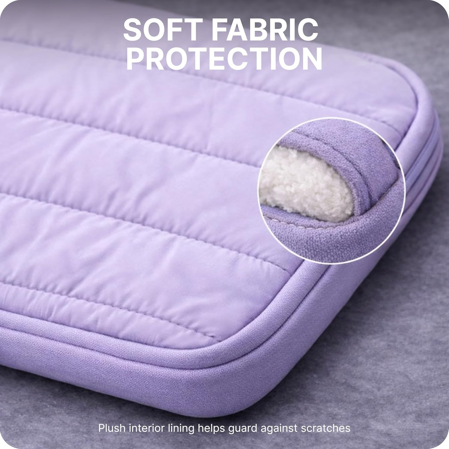 Case For HP 14″ Laptop – Puffy Quilted Protective Sleeve for Travel & Work