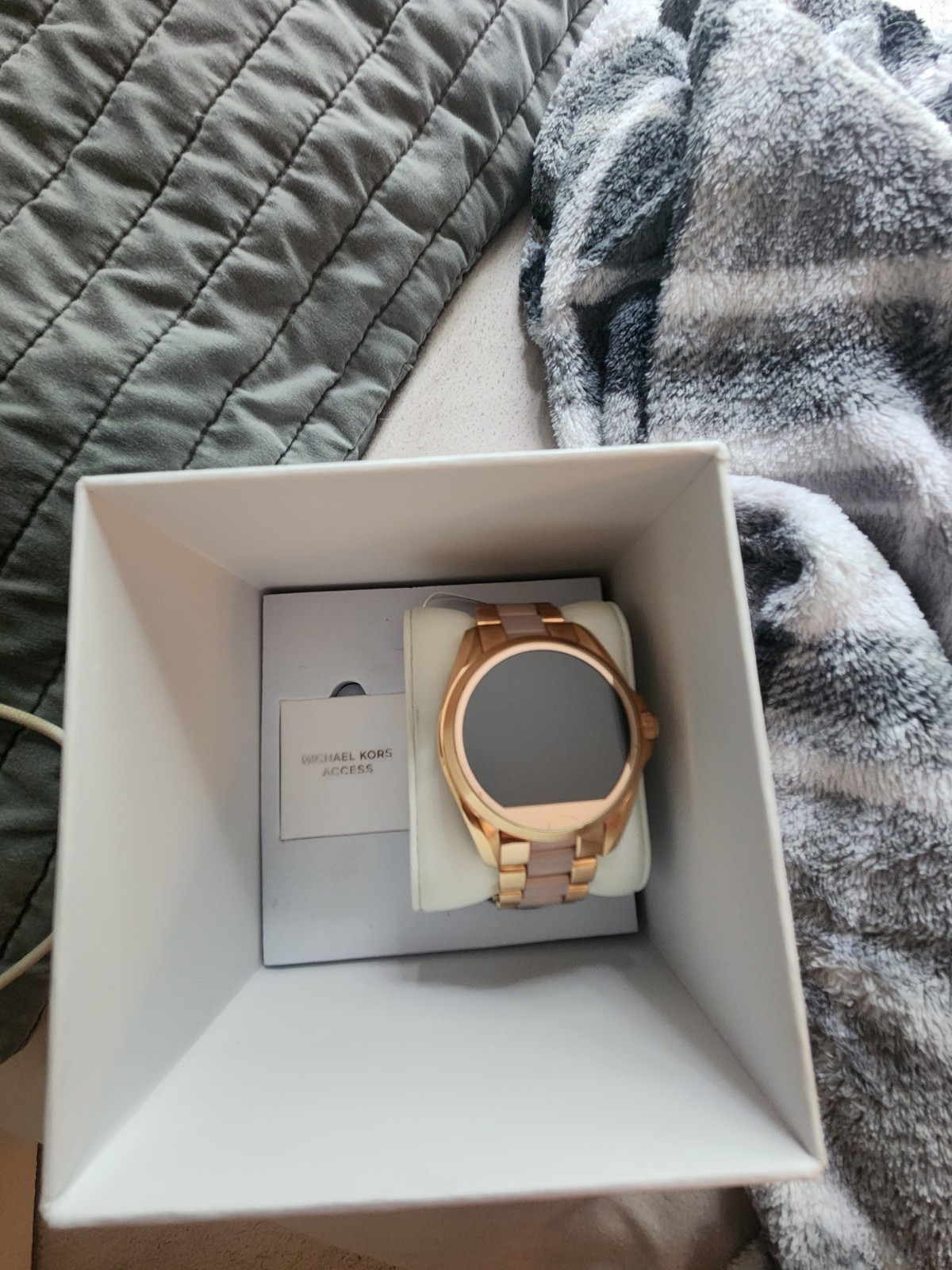 Michael Kors Access 45mm Rose Gold Stainless Smartwatch 4GB.