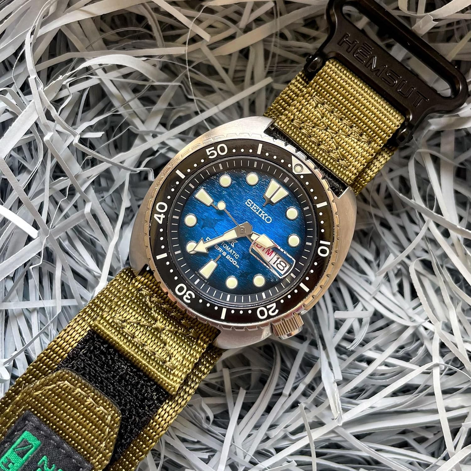 Nylon Strap Compatible with Samsung Galaxy Watch 7 and Amazfit GTS 4