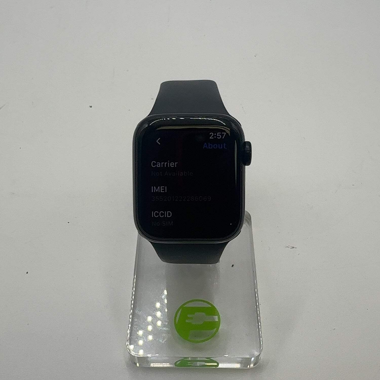 GPS Only Apple Watch SE 3 40MM Midnight Aluminum Black Sport Band MEP94LW/A