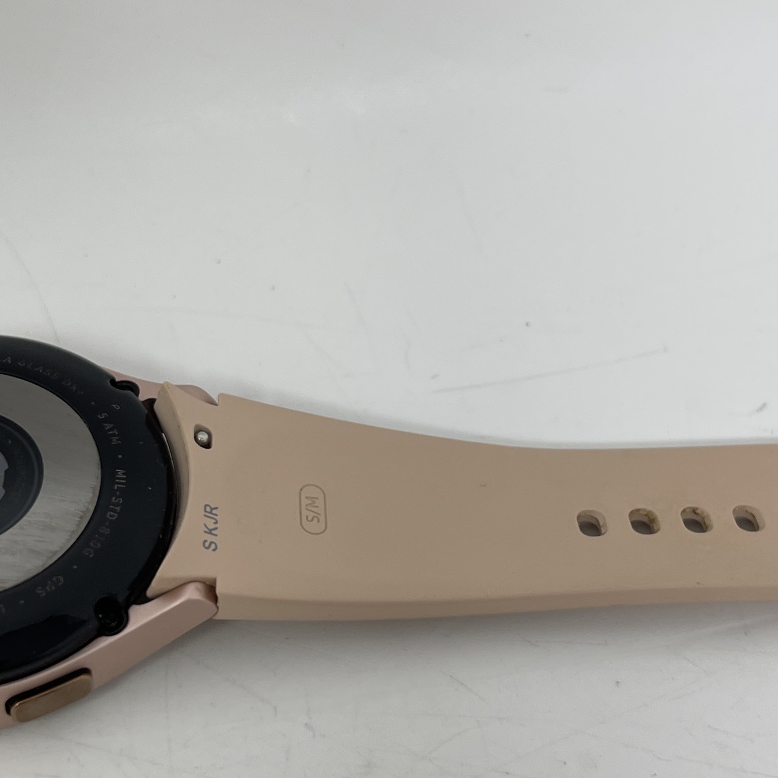Samsung Galaxy Watch 4, 40MM Rose Gold Pink Band LTE-GPS SM-R865U Tested