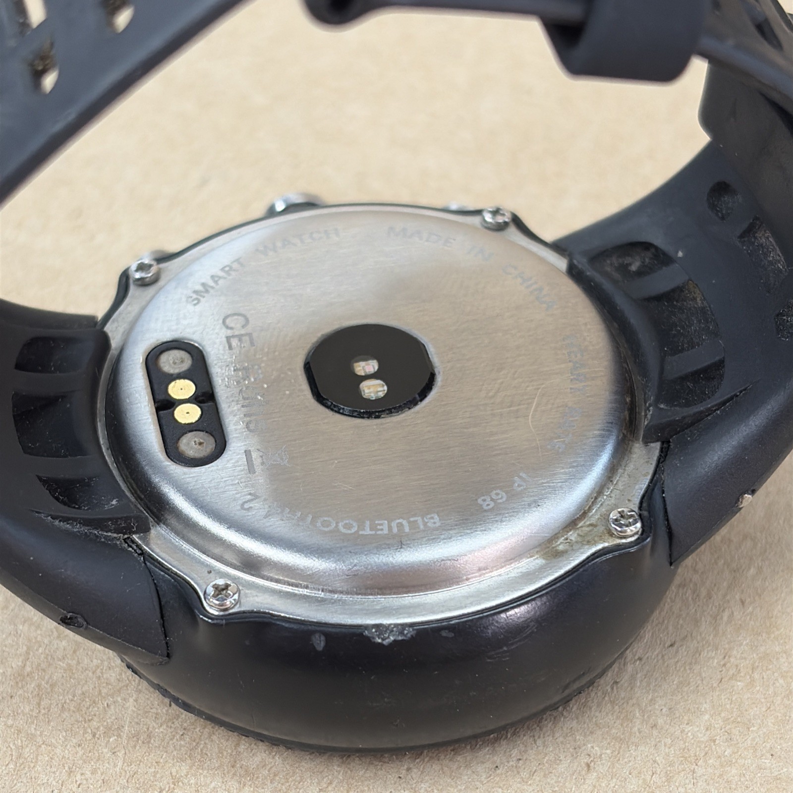 23E9 V3 Smart Watch Fitness Heart Rate Tracker Tested Works READ