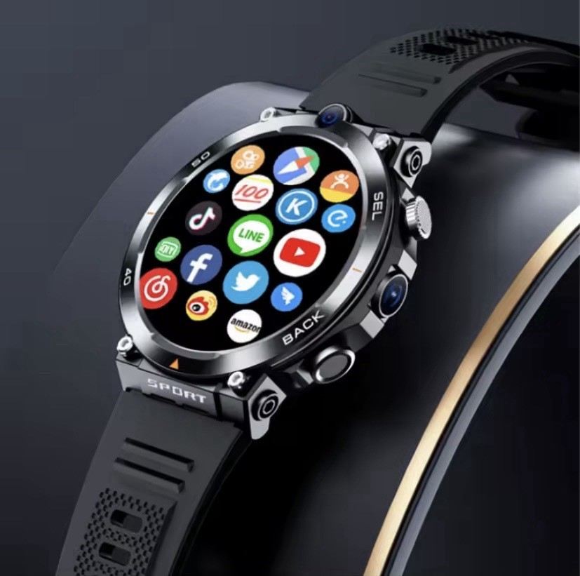 Unlock H10 Ultra 4G Android smartwatch GPS NFC 2 + 16GB touchscreen
