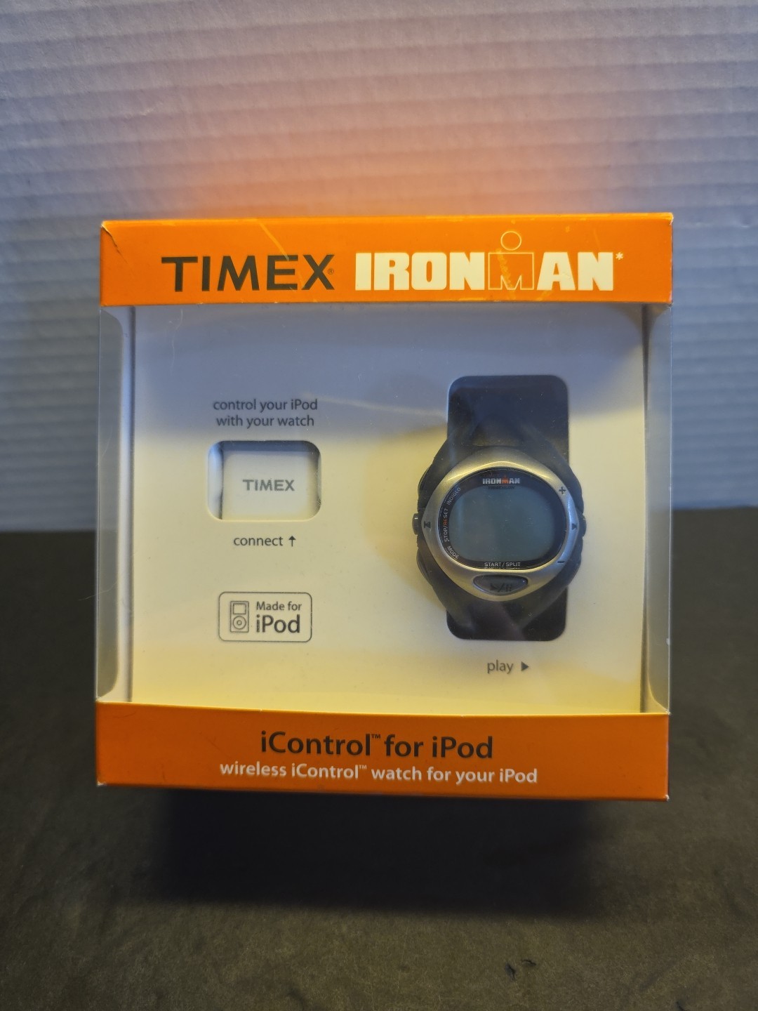 Timex – IRONMAN iControl Watch for Select Apple iPod Models – Black/Gray