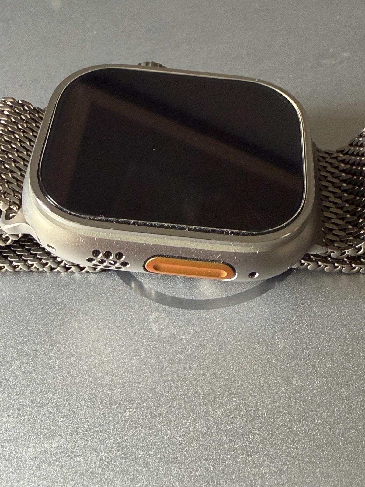 Apple Watch Ultra 3 49mm Titanium Case With Apple Milanese Loop Band Plus Extras