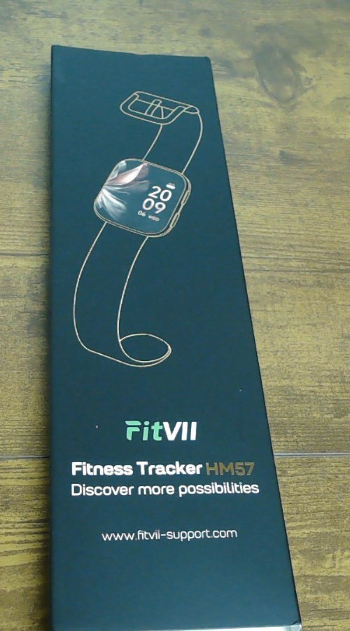 FITVII Health & Fitness Tracker HM57 Smart Watch-Open Box