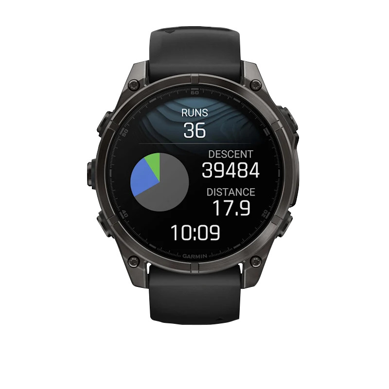 Garmin Fenix 8, 51mm AMOLED Sapphire, Carbon Gray Titanium (010-02905-20)