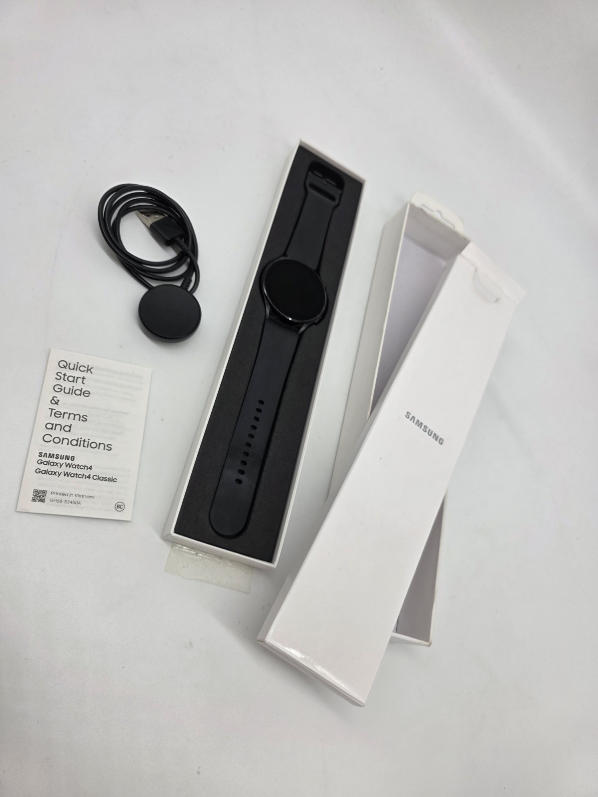 SAMSUNG GALAXY WATCH 4 bluetooth WIFI gps 44mm Aluminum Smartwatch  SM-R870