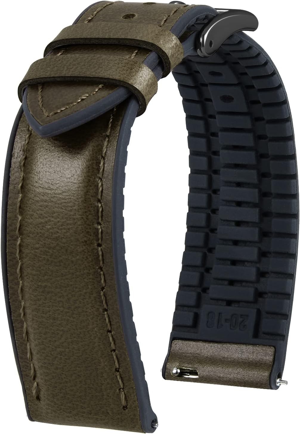 Leather Watch Band Case for Men Women 14mm 16mm 18mm 19mm 20mm 21mm 22mm