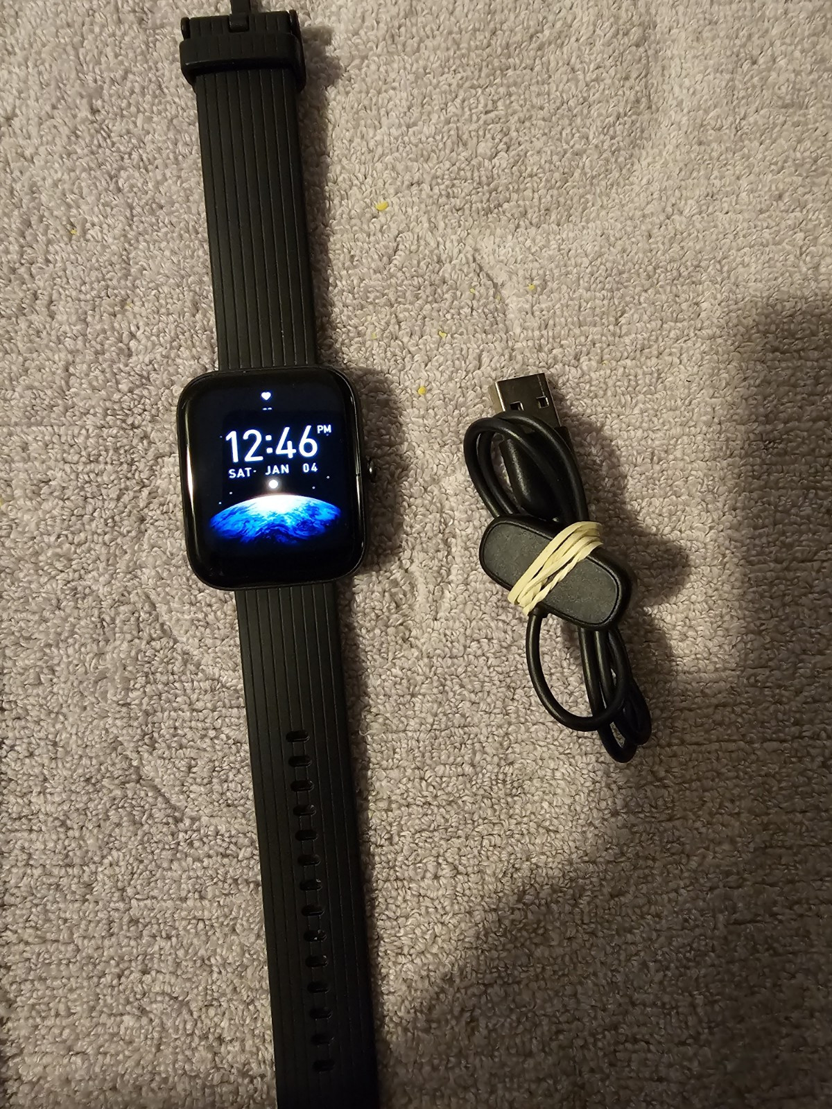 Amazfit Bip 3 Pro W2171GL1N 9.65 mm Black Smartwatch