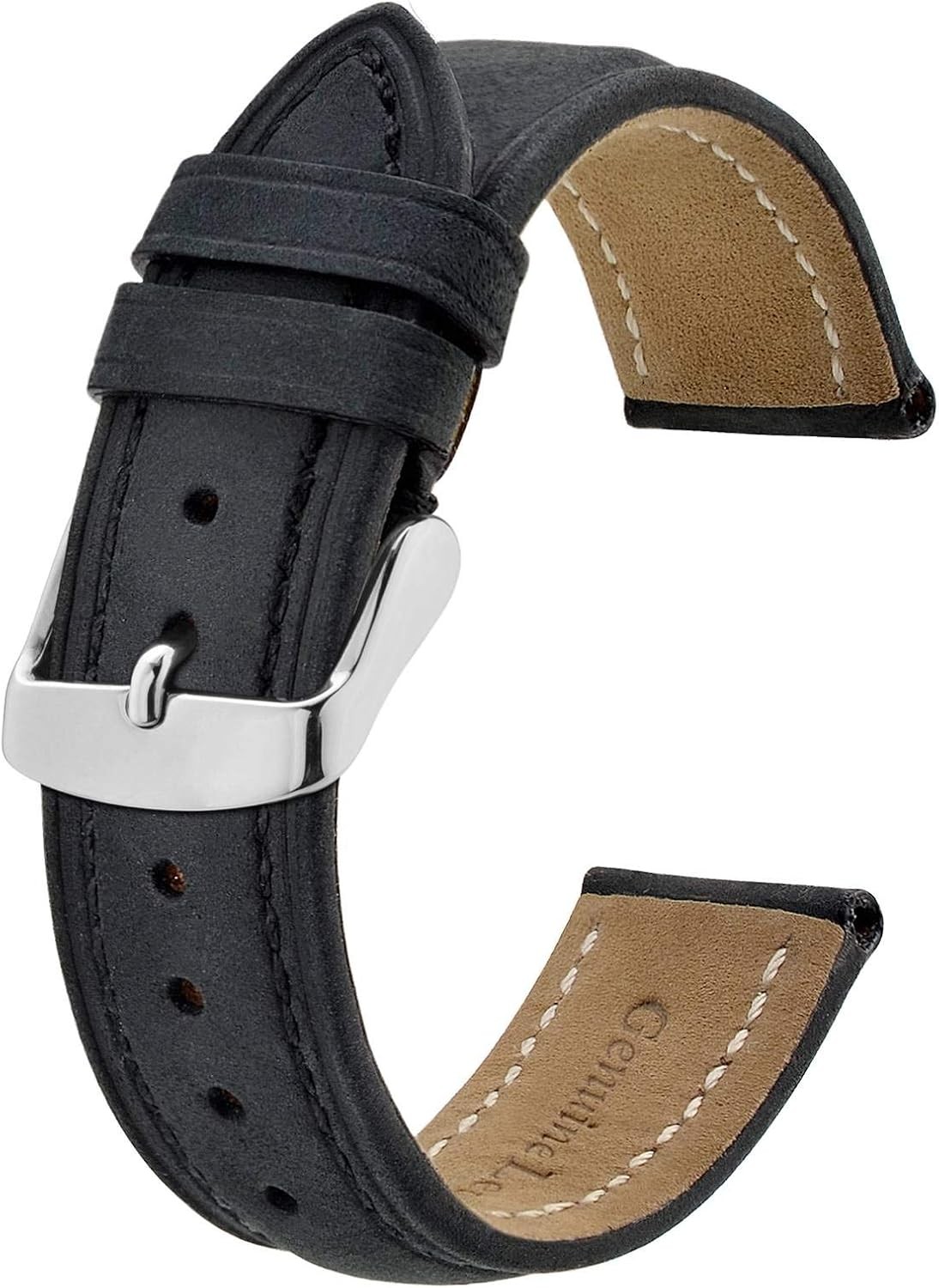 Vintage Leather Watch Strap Band 14mm 15mm 16mm 17mm 18mm 19mm 20mm 21mm 22mm 23