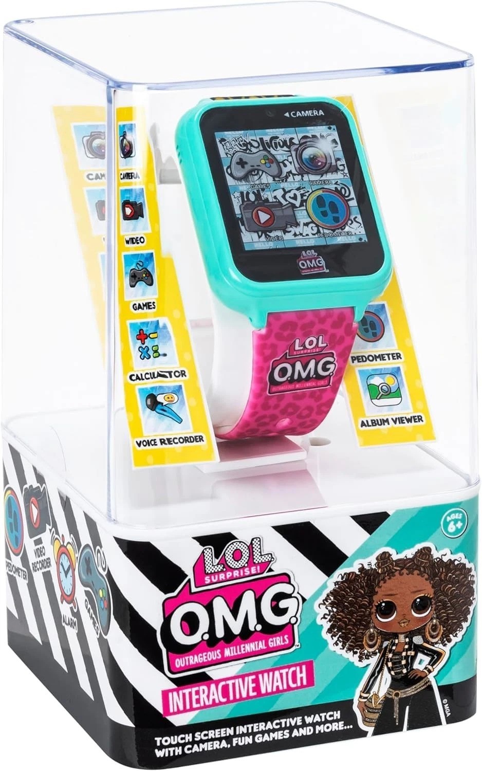 Water Resistant L.O.L. Surprise Kids Touchscreen Smart Watch with Games & More