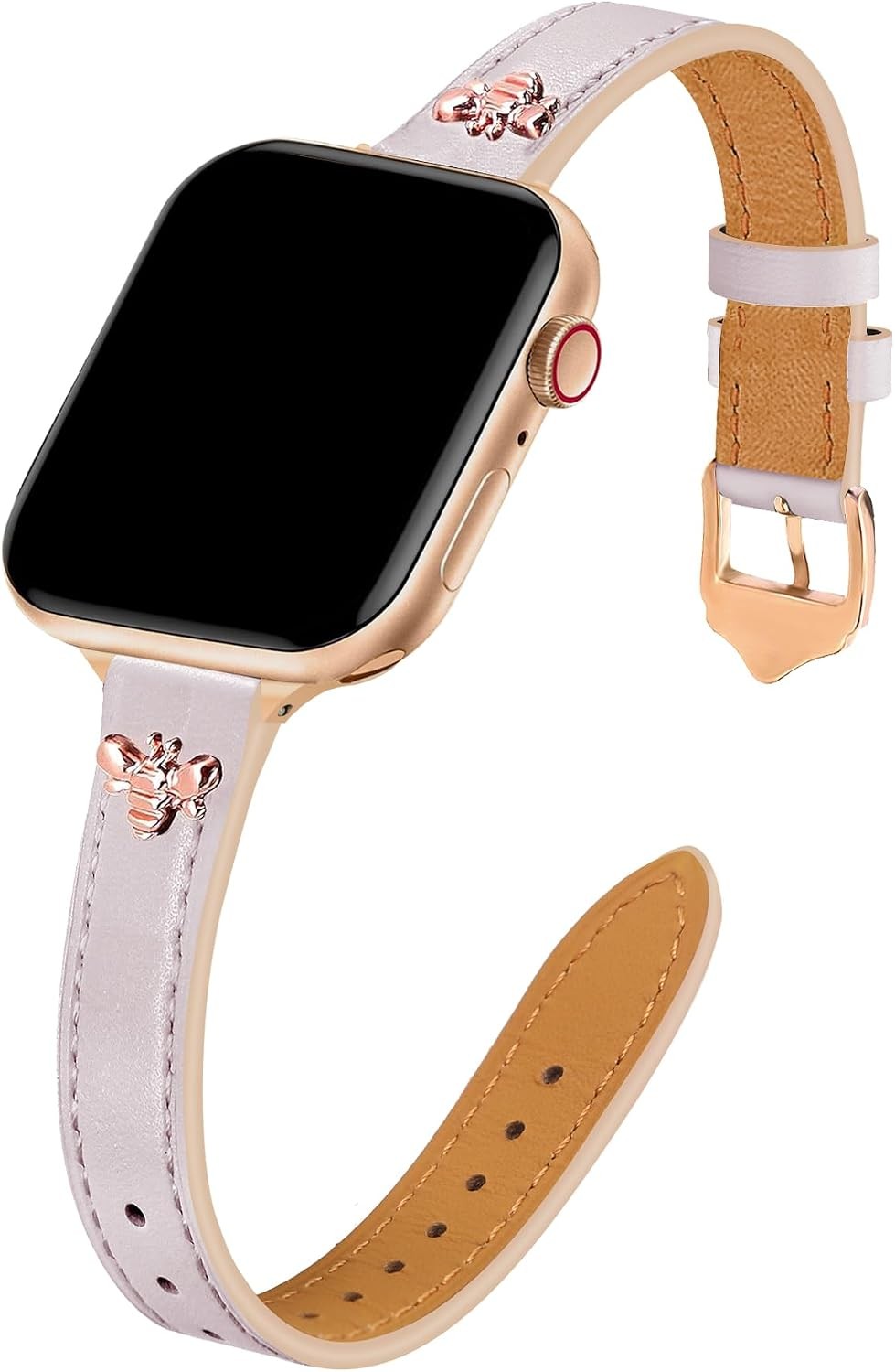 Case For Apple Watch 38mm 40mm 41mm 42mm 44mm 45mm 46mm 49mm, Genuine Leather