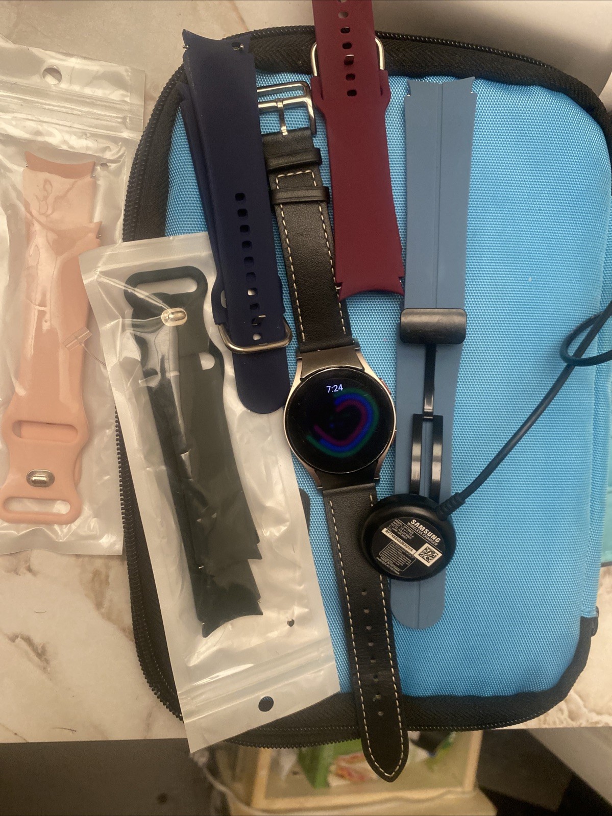 Samsung Galaxy Watch Tested ✅ 40mm With Oem Cord & 6 Bands