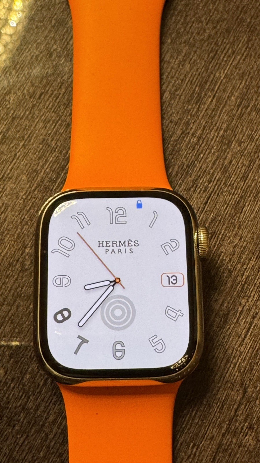 Hermes Apple Watch Series 7 GPS + Cell 41mm w/ Sport Band Only