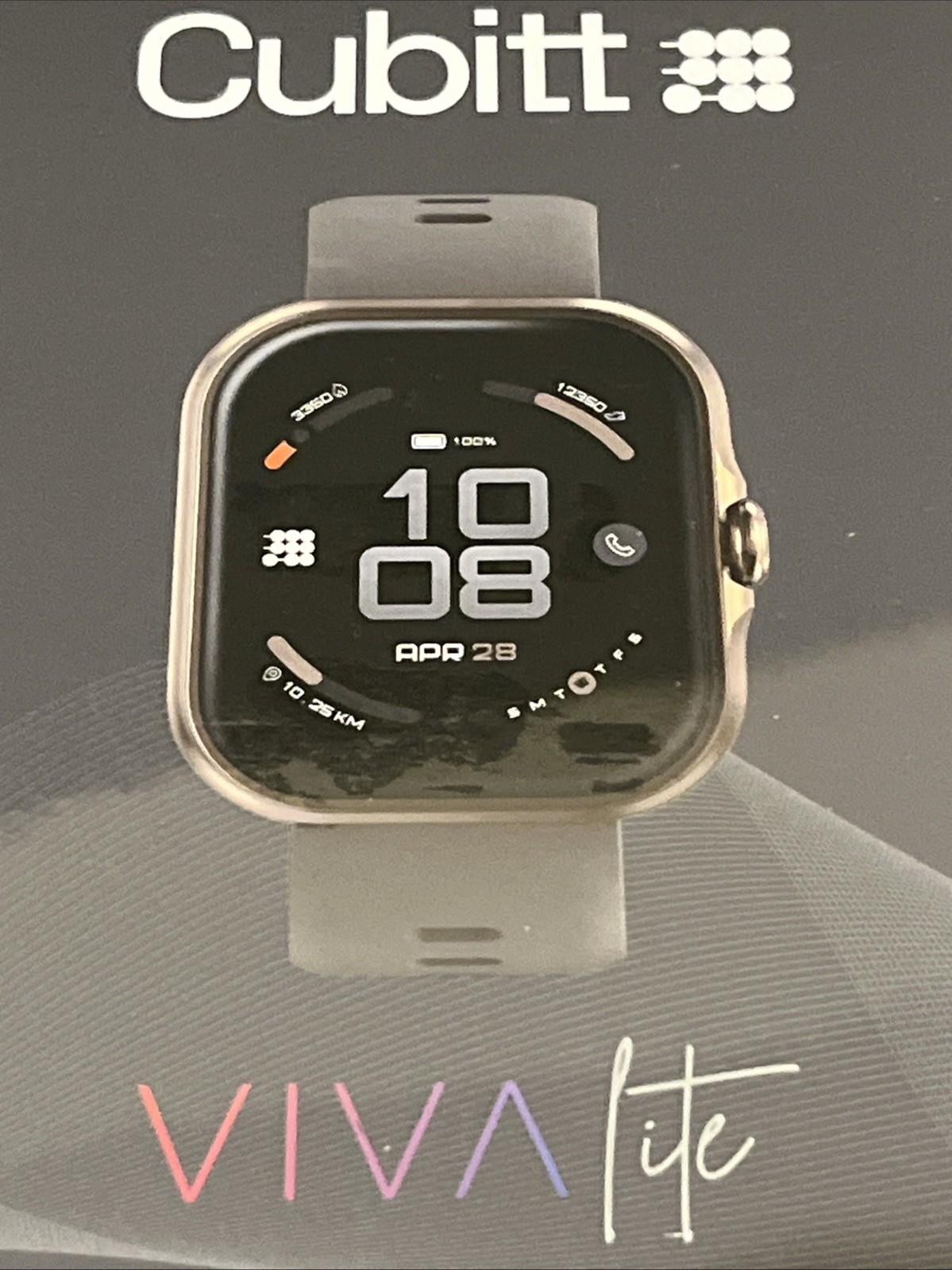 Cubitt VIVA Lite Smartwatch. With A Brilliant 1.85 AMOLED Display Brand New