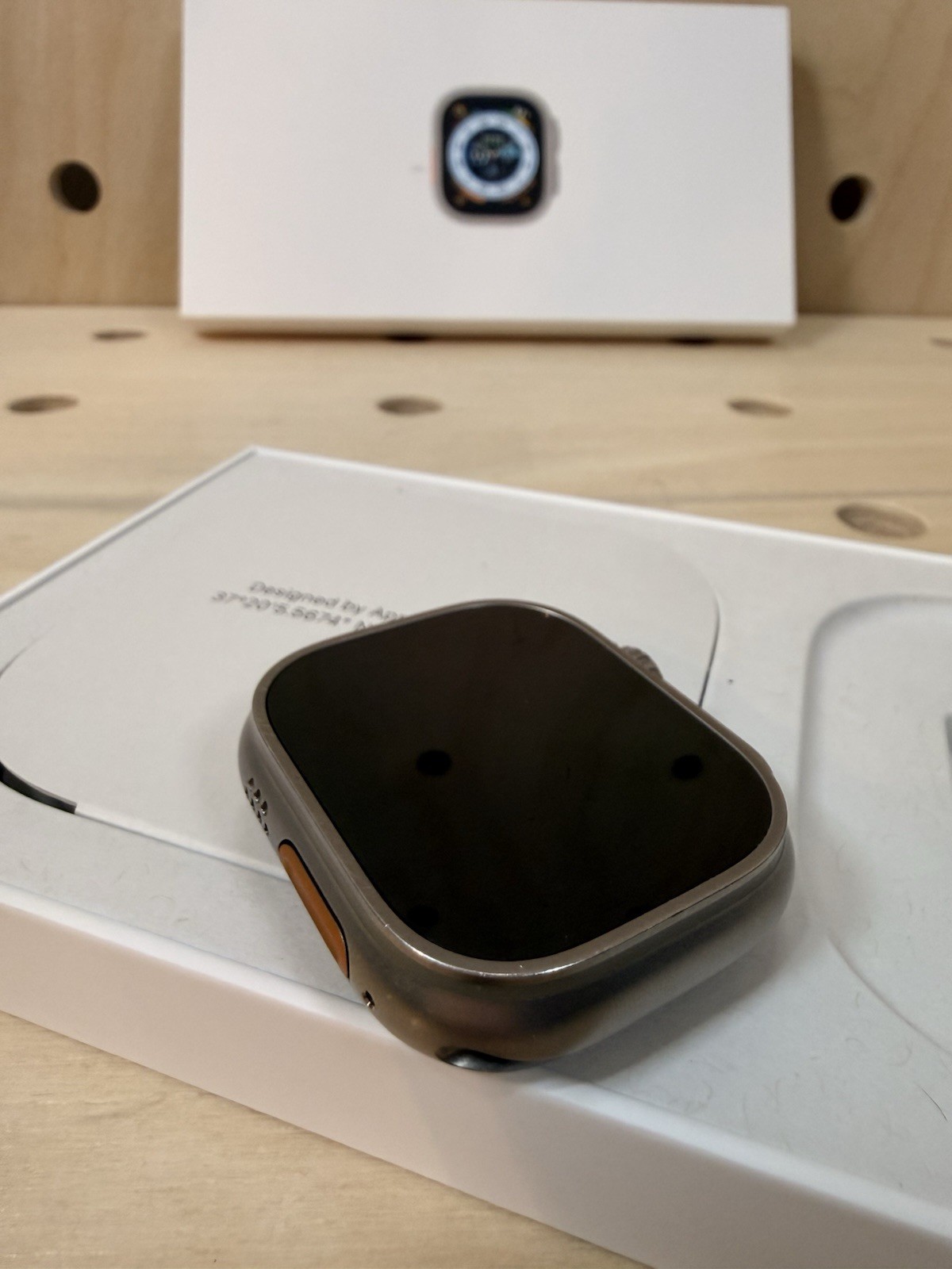 Apple Watch Ultra 49mm (1st Gen) Titanium Midnight Ocean Band Alpine Loop