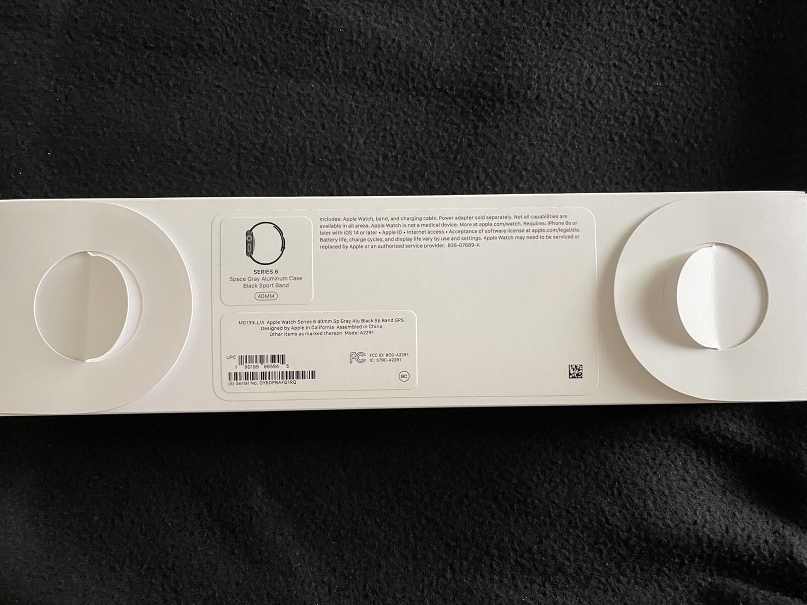 Apple Watch Series 6 40mm GPS – Space Grey